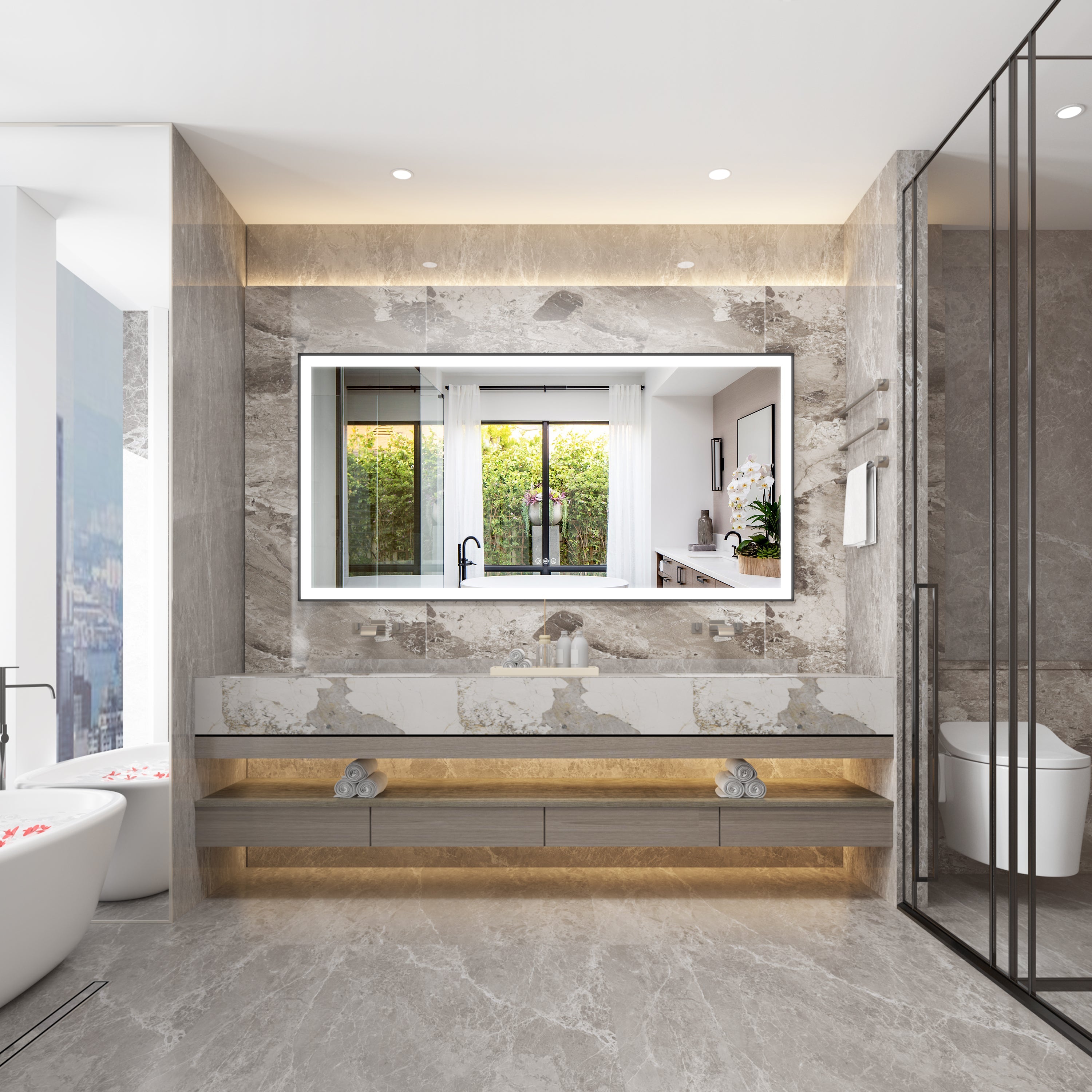 Rectangle Bathroom Mirror