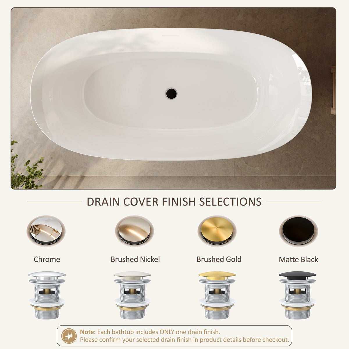 #Drain Finish_Matte Black