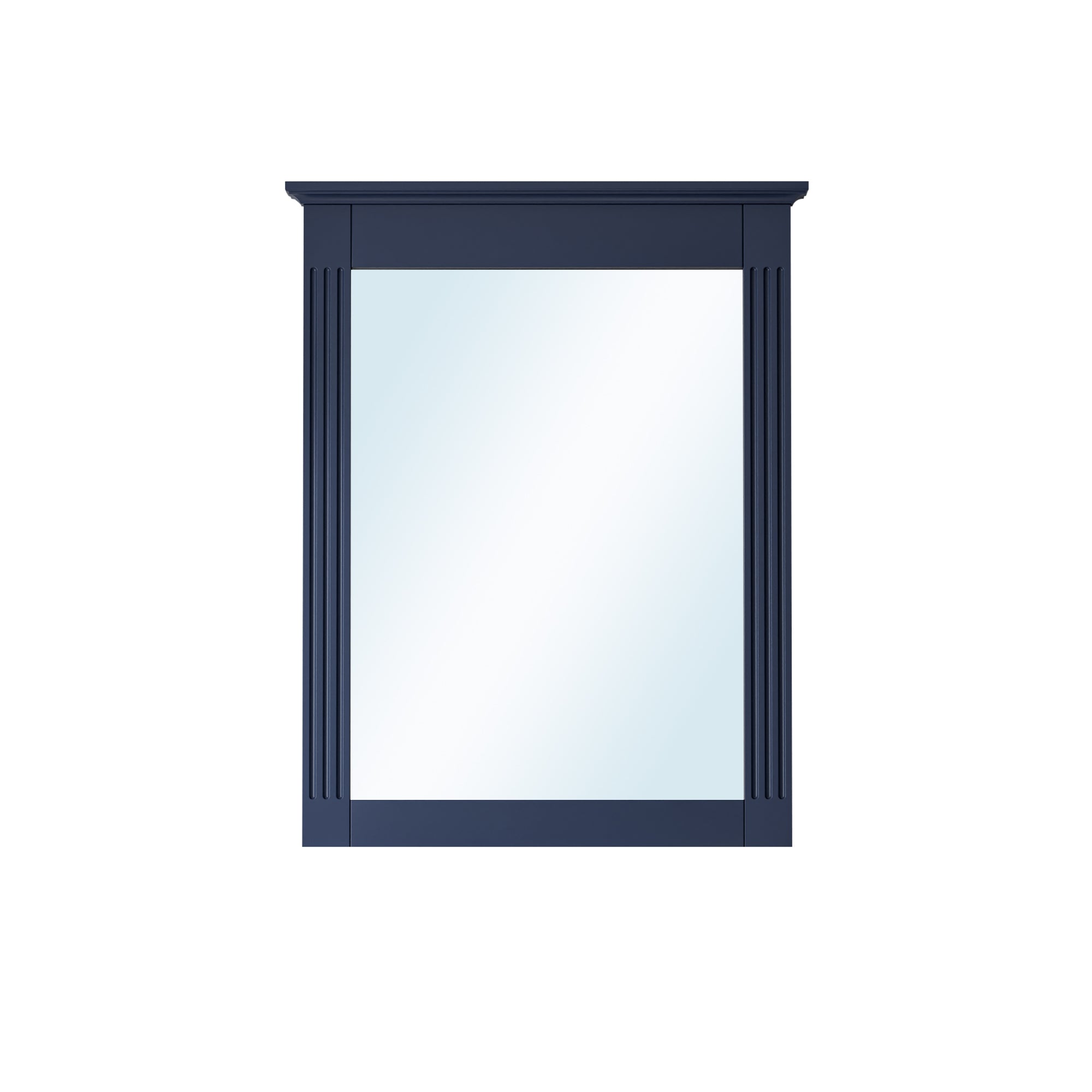 26 in. W x 33 in. H Medium Rectangular Wood Framed Wall Mount Bathroom Vanity Mirror(Set of 2)