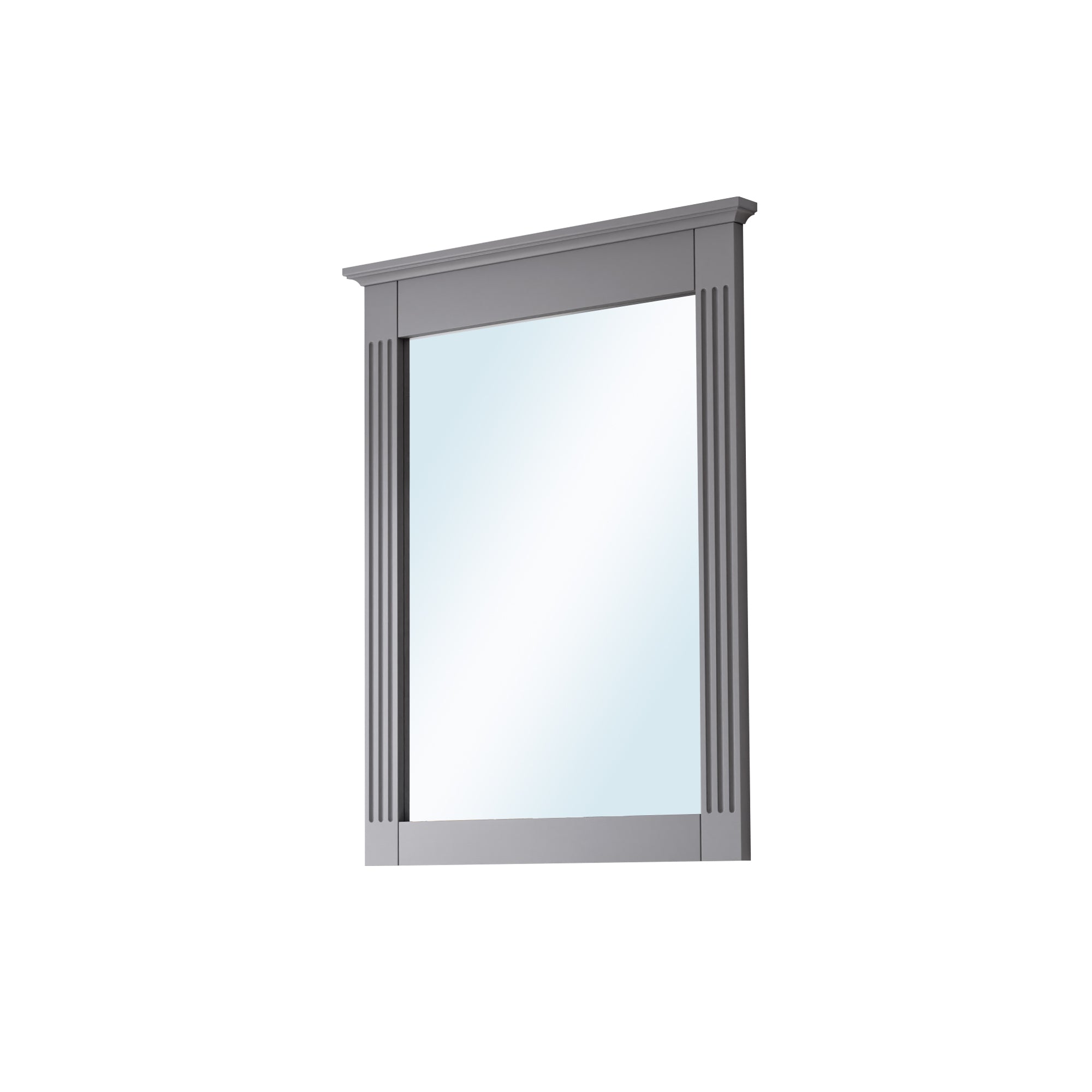 26 in. W x 33 in. H Medium Rectangular Wood Framed Wall Mount Bathroom Vanity Mirror(Set of 2)