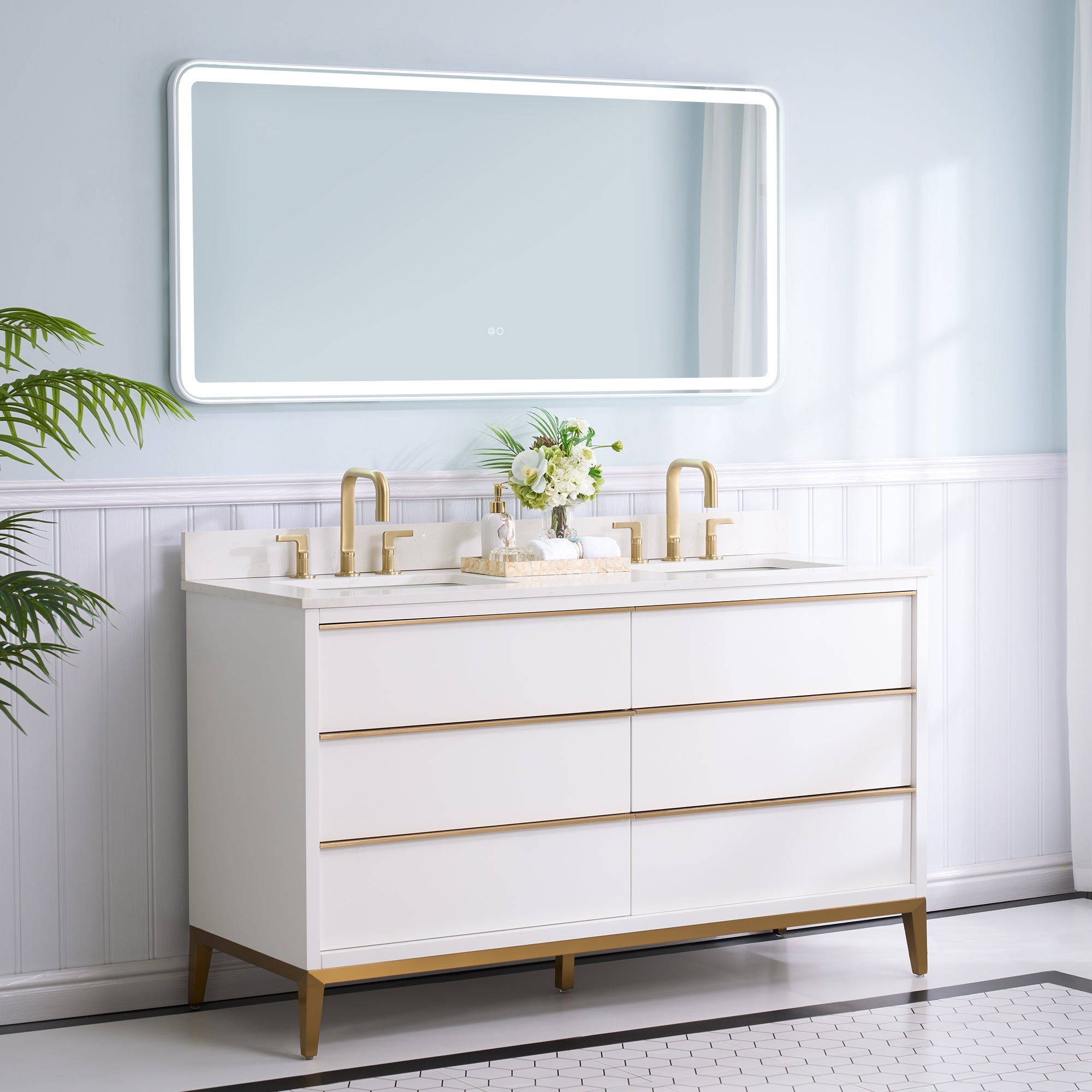 Lighted Bathroom Mirror