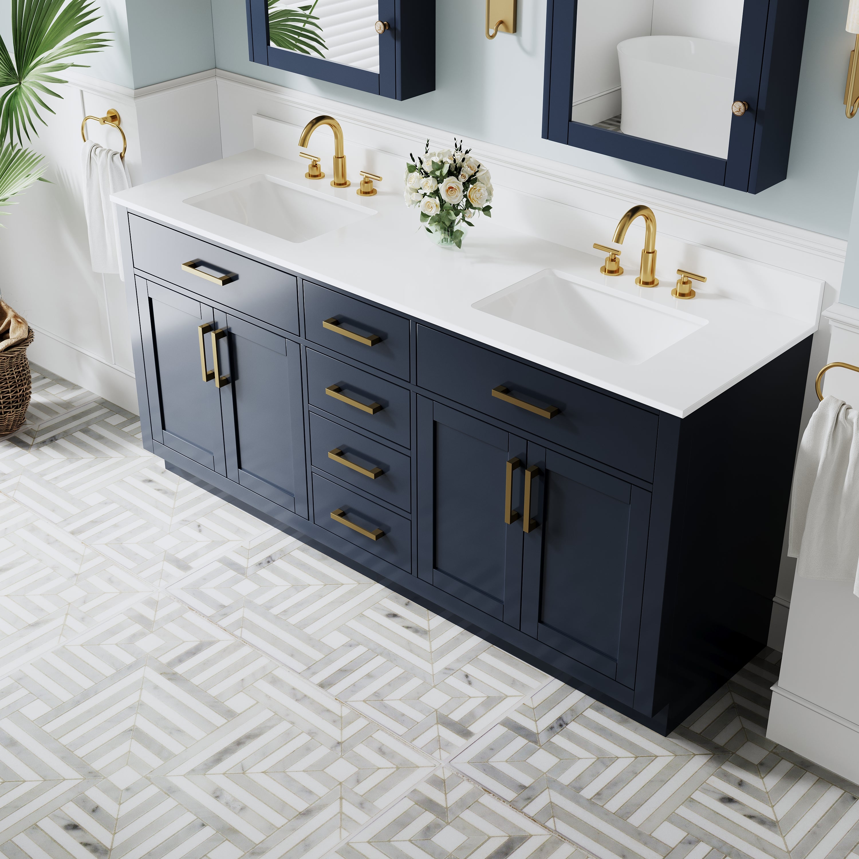 #Handle Color_Brushed Gold