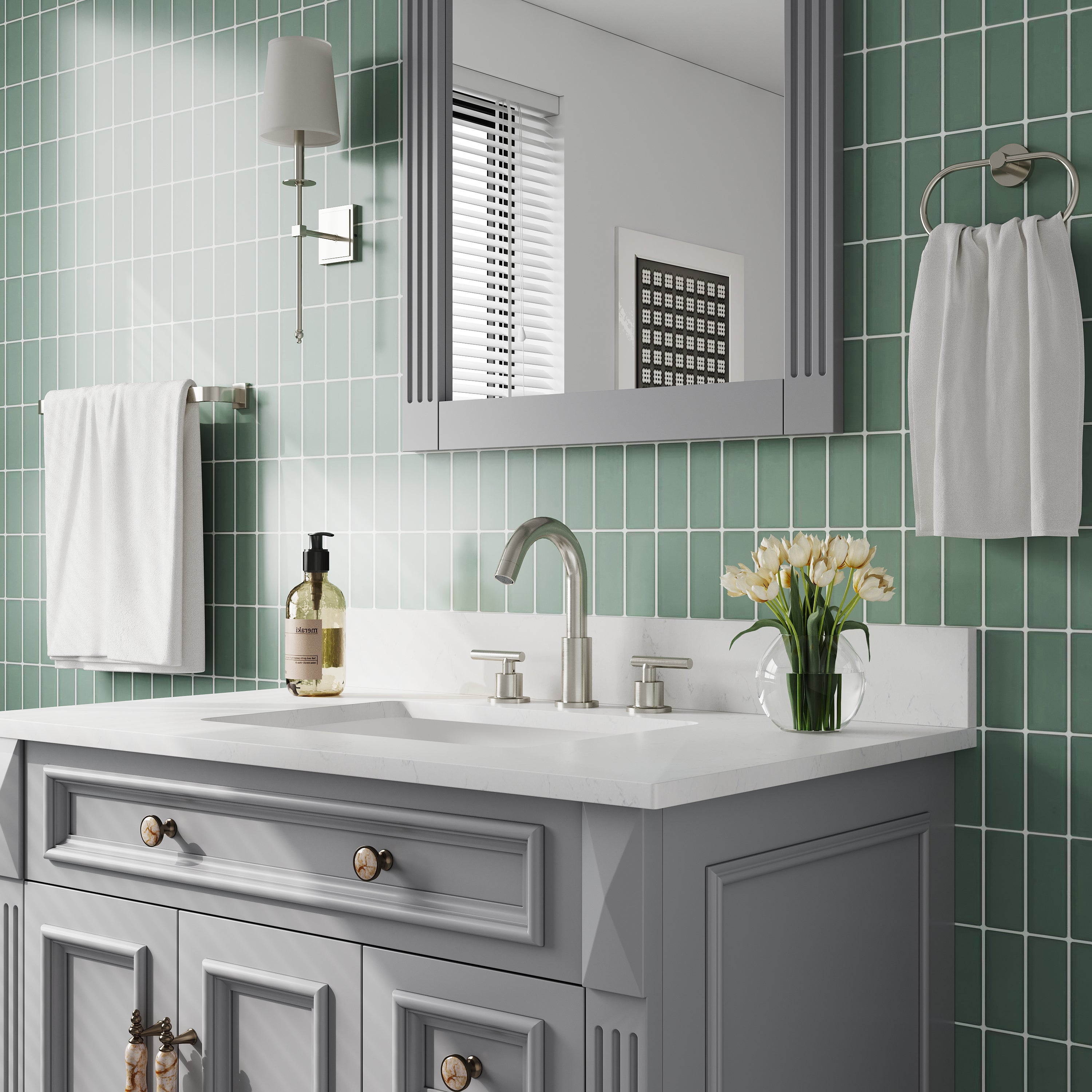 #Color_Brushed Nickel