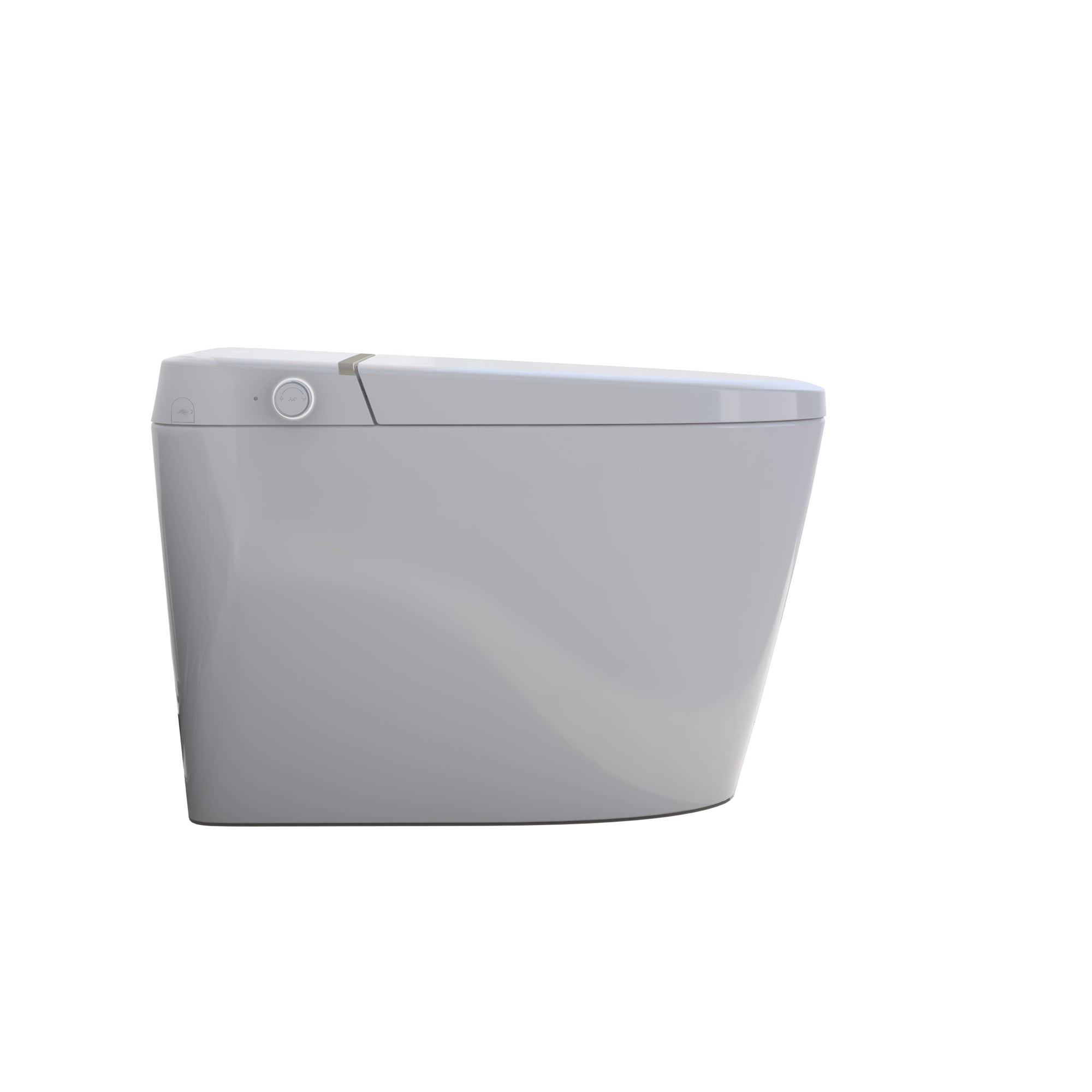 Smart Toilet With Auto Flush,Heated Seat,Warm Water,Warm Air Drying,LED Temperature Display
