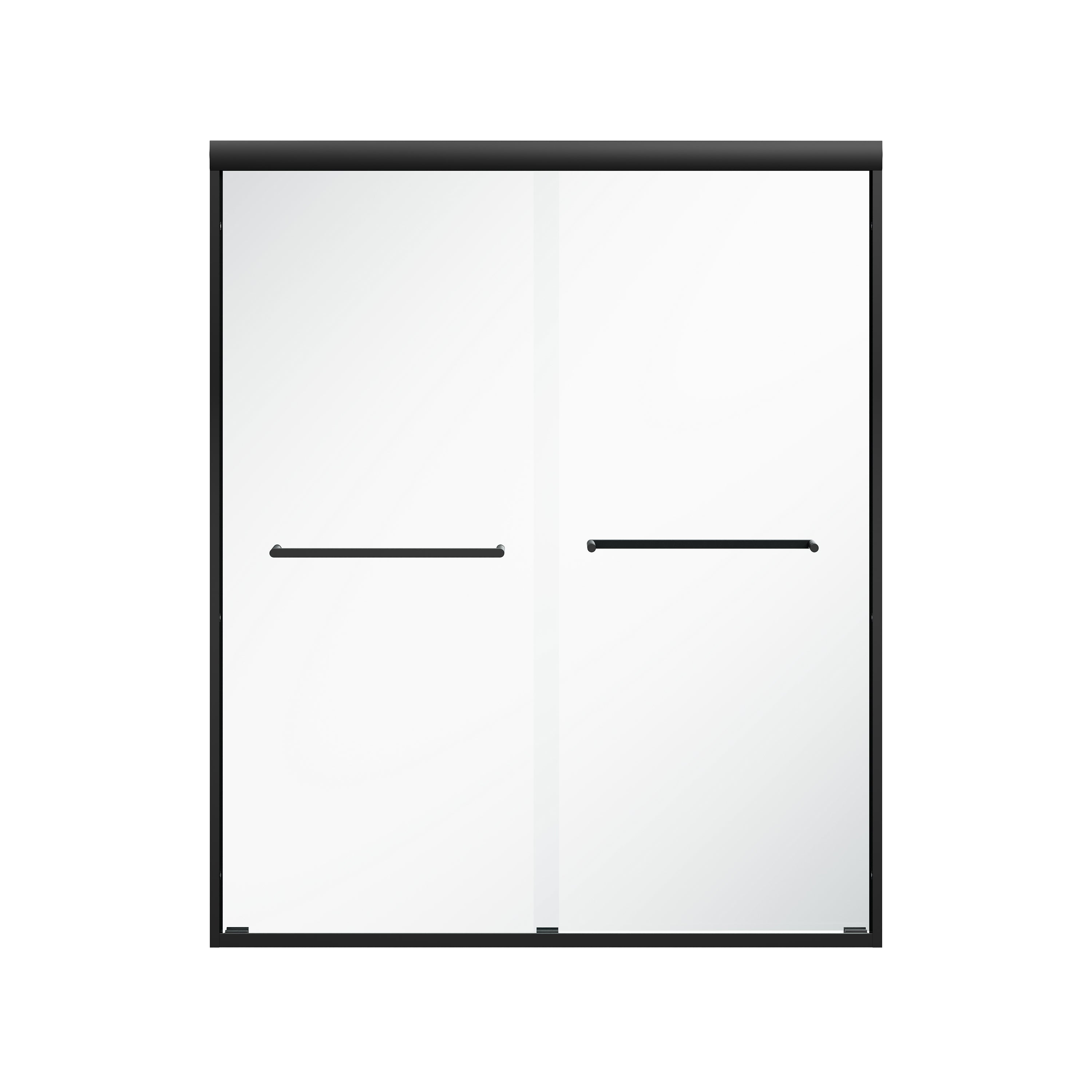 56–60 in. W x 72 in. H Framed Double Sliding Walk-In Shower Door with 6mm Tempered Safety Glass