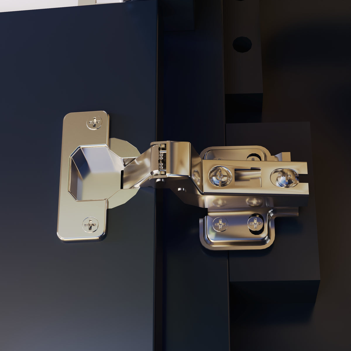 60 Inch Freestanding Solid Wood Bathroom Vanity with Pure White Quartz Countertop, 2 Soft-Close Doors & 7 Dovetail Drawers, Navy Blue