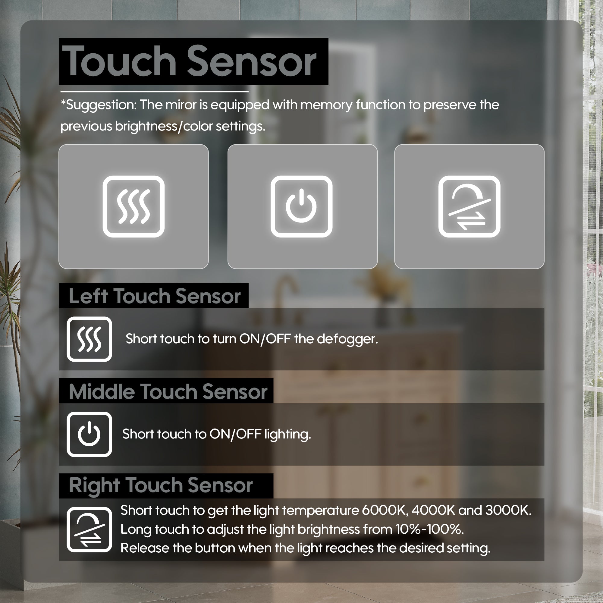 2-Pack 24 x 32 Inch LED Lighted Medicine Cabinet with Mirror, Anti-fog, 3X Magnifier, Surface or Recess Mount, Left/Right Hinge