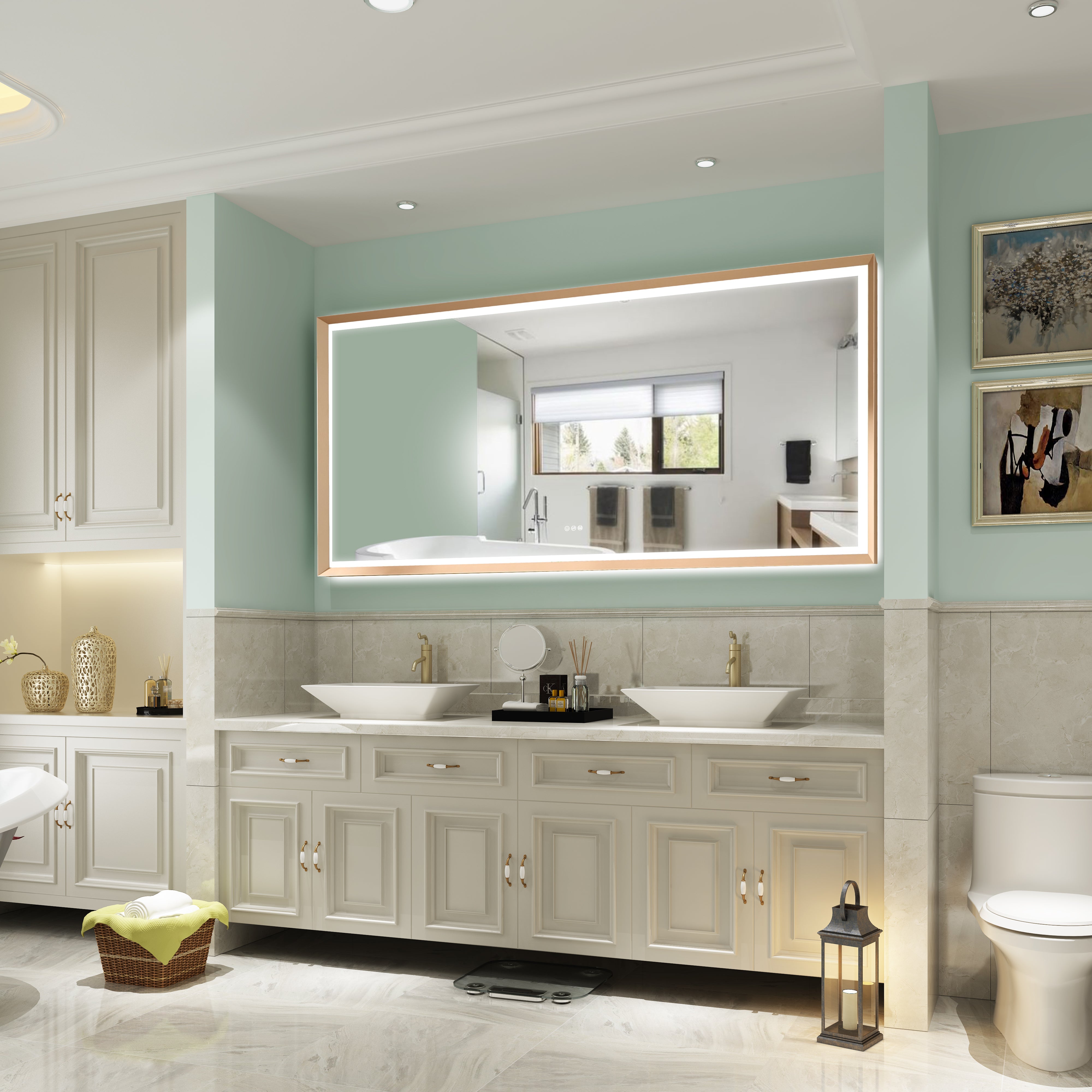 Bathroom Mirror with Lights