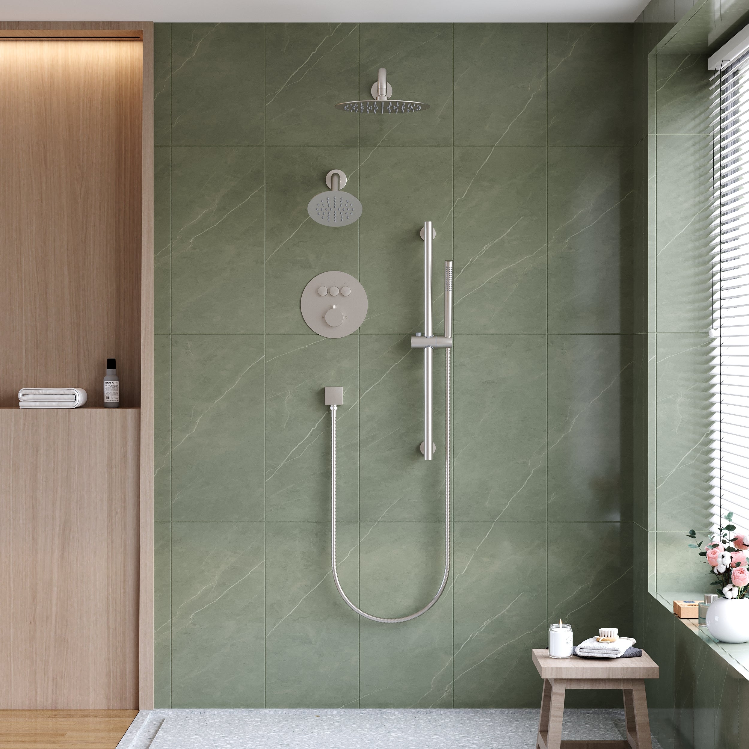 #Color_Brushed Nickel