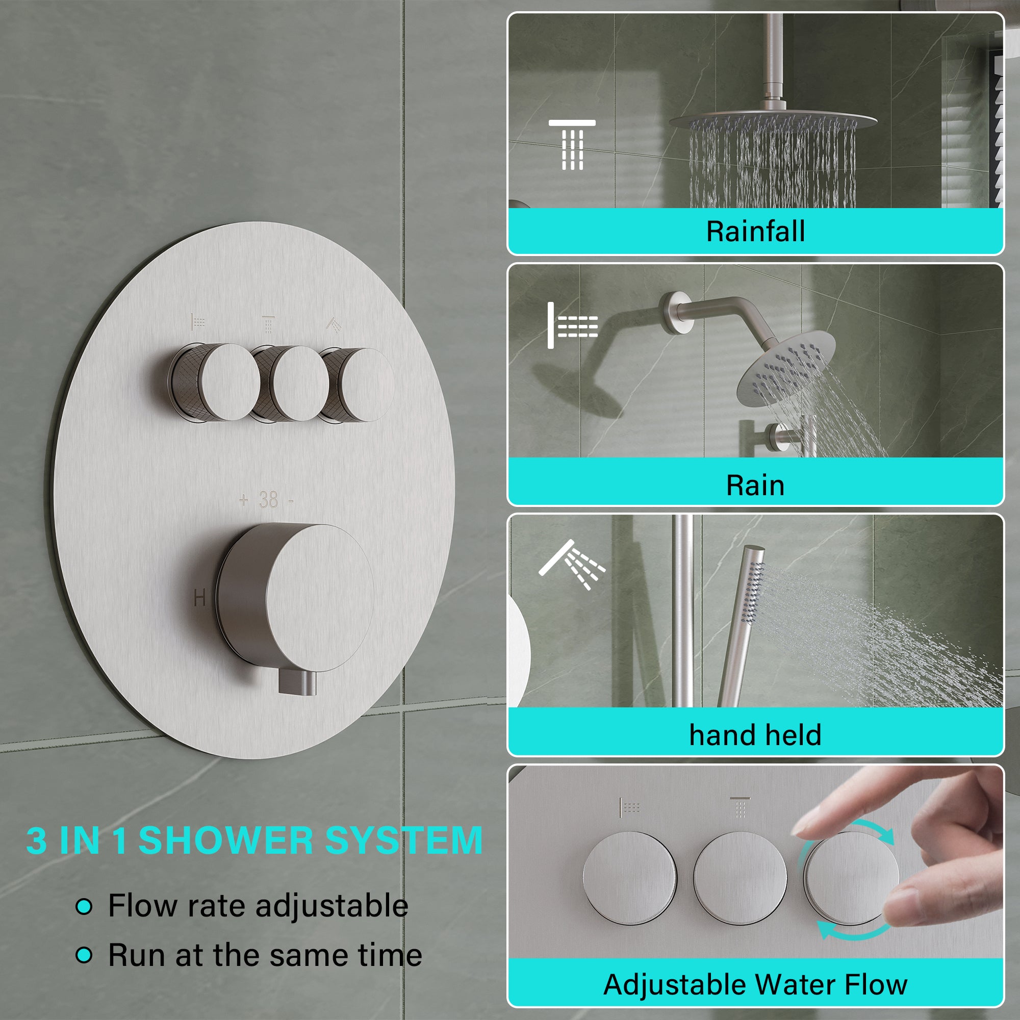 #Color_Brushed Nickel