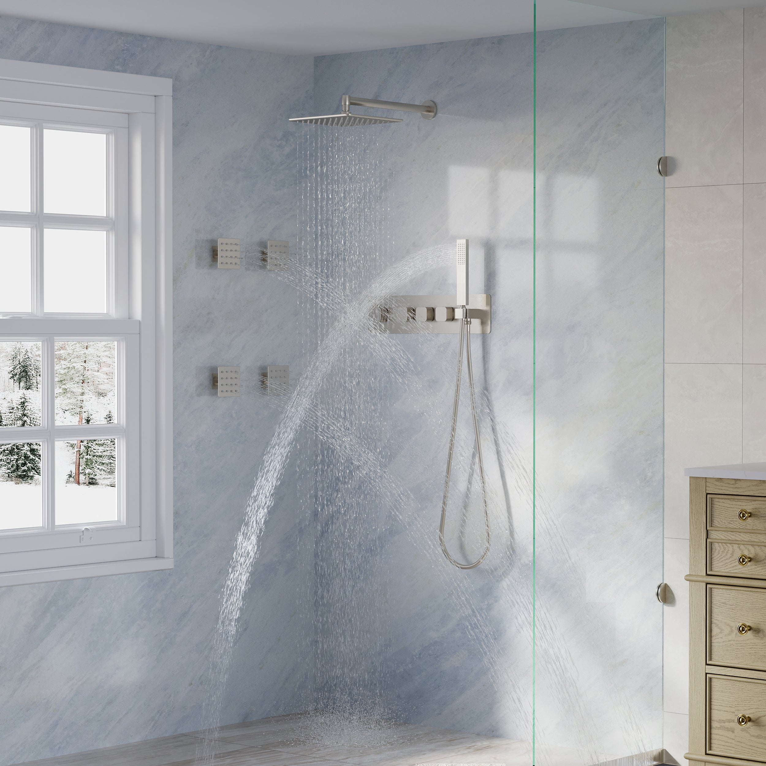 #Color_Brushed Nickel