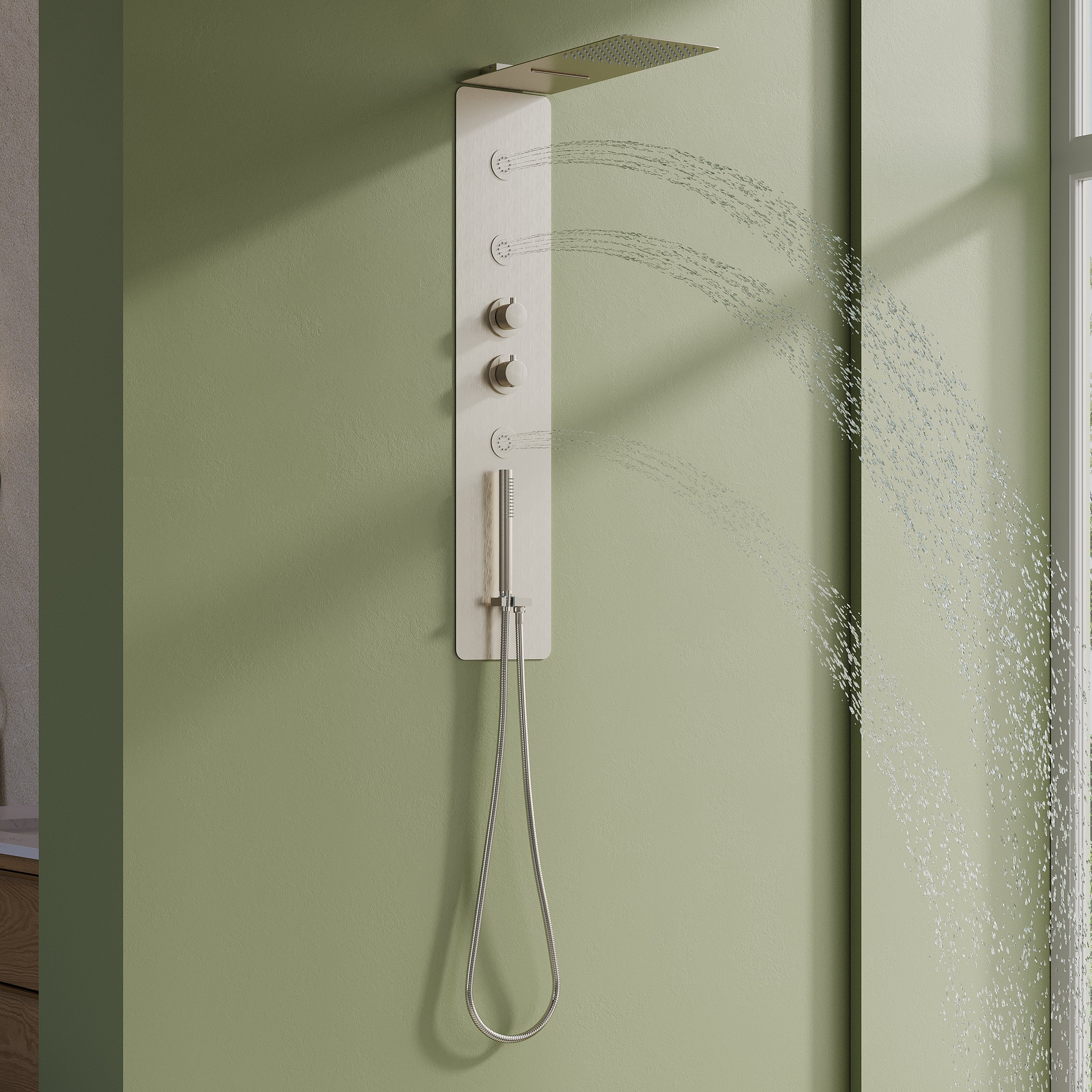 #Color_Brushed Nickel