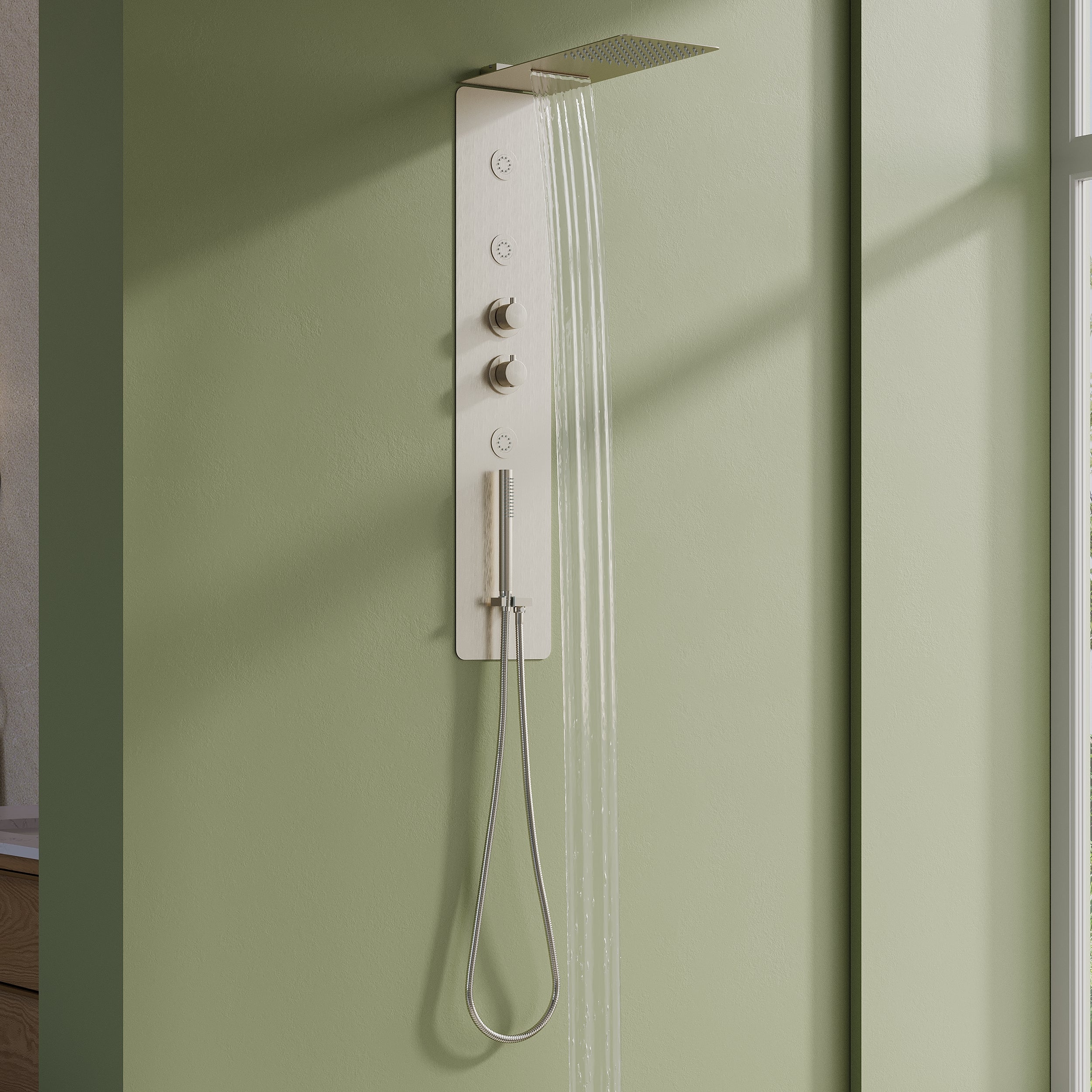 #Color_Brushed Nickel