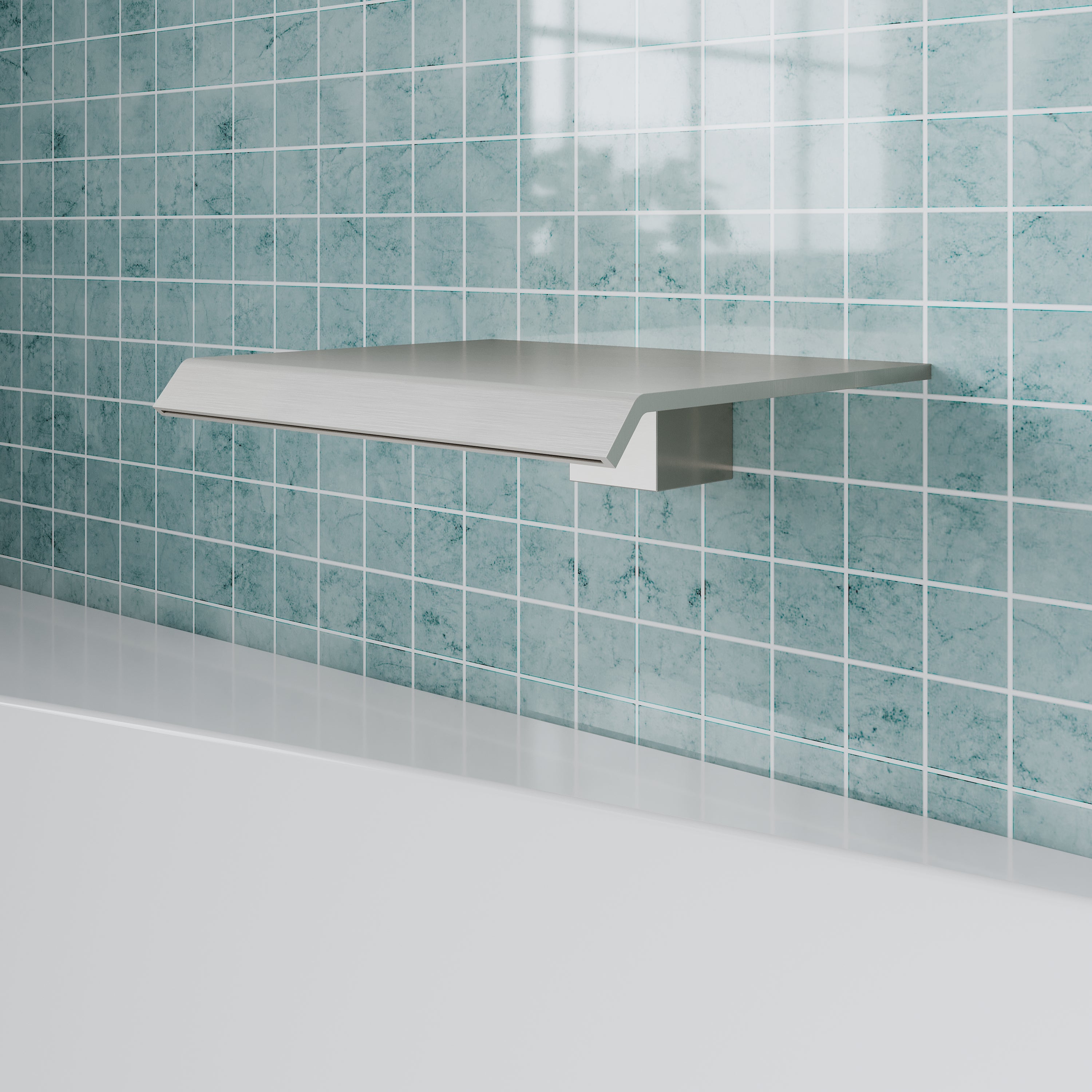 Single-Handle Tub Shower Faucet Set with SUS304 Waterfall Spout, Hand Shower