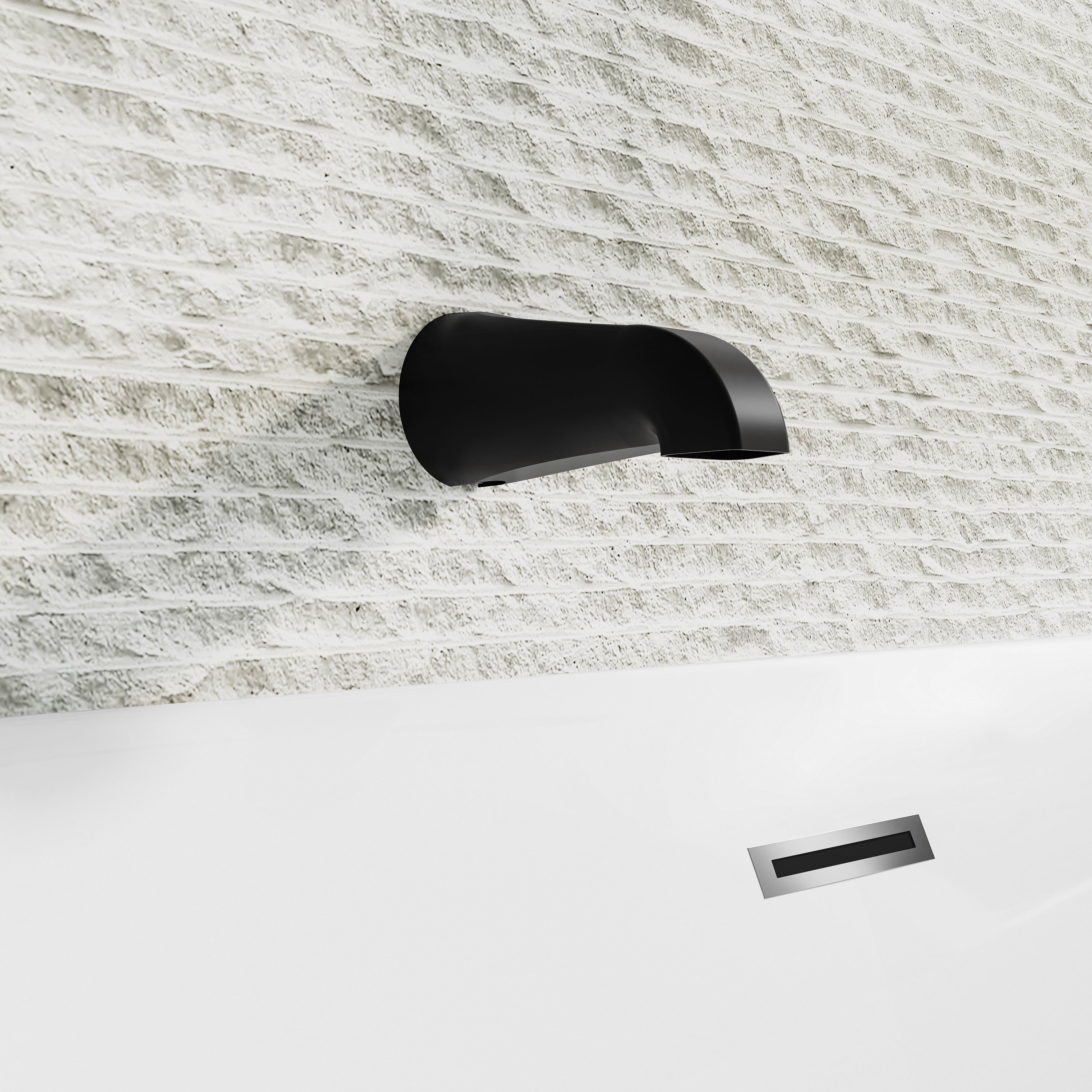 Three-Handle Shower System With Diverter Handle And 5-Spray Function Heads