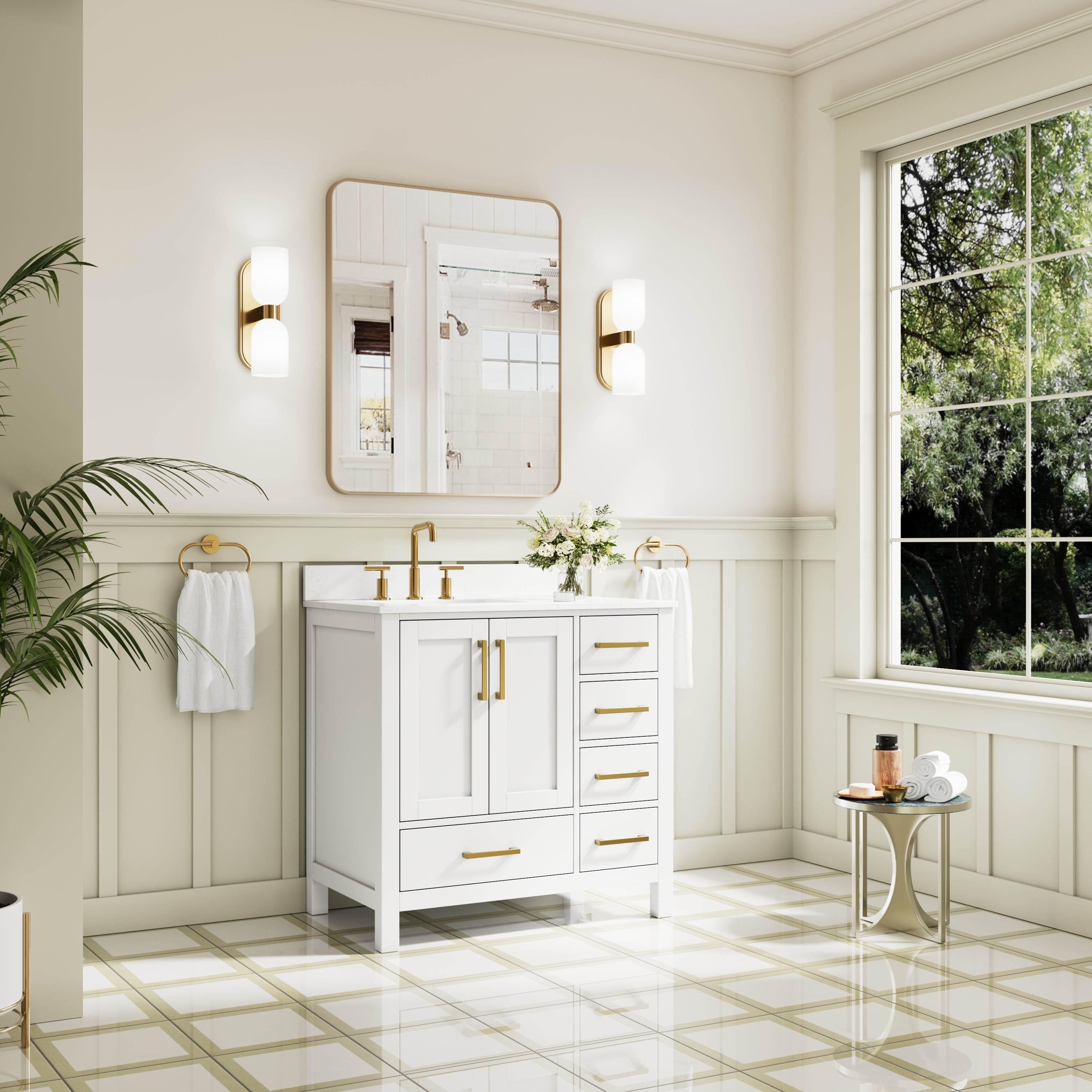 #Handle Color_Brushed Gold