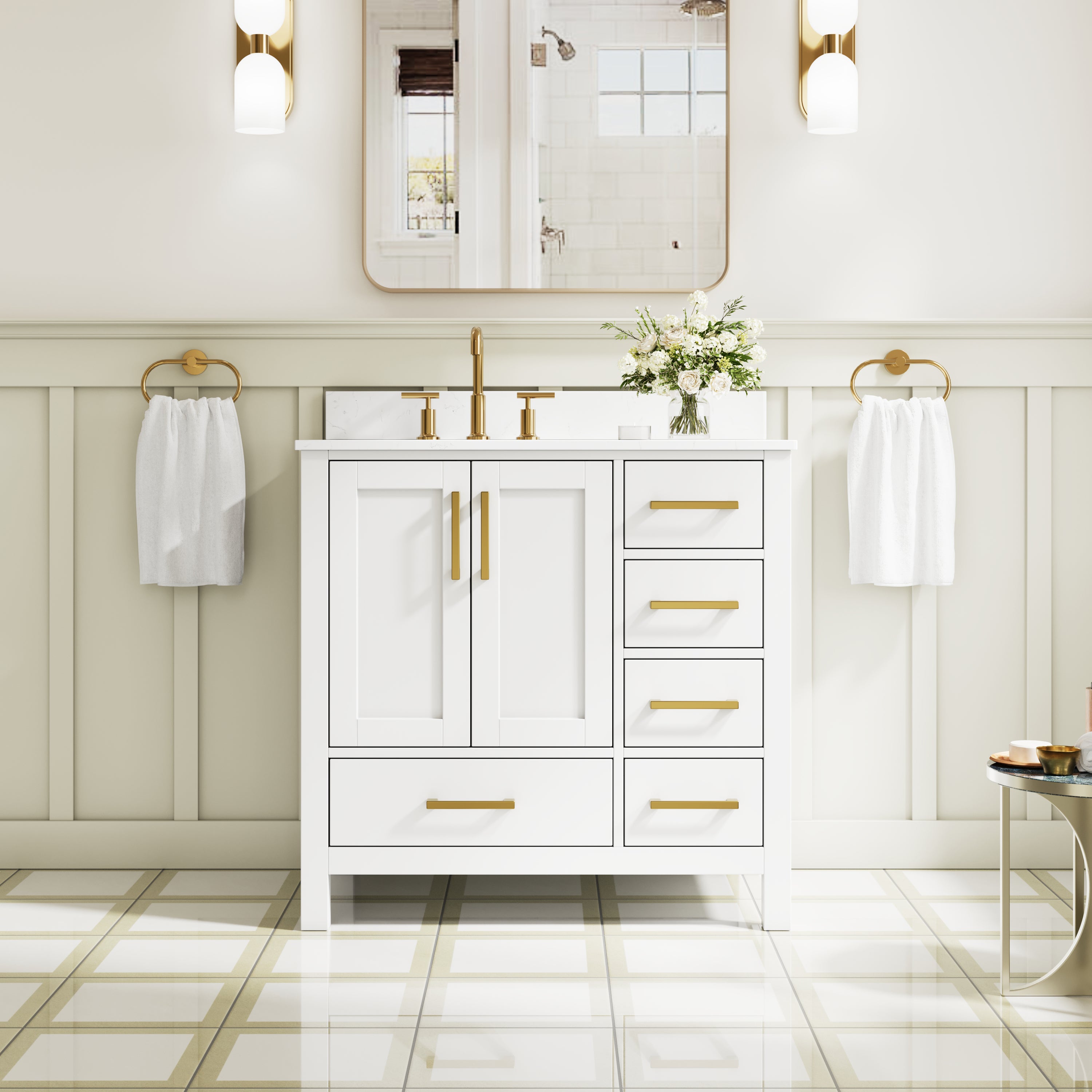 #Handle Color_Brushed Gold