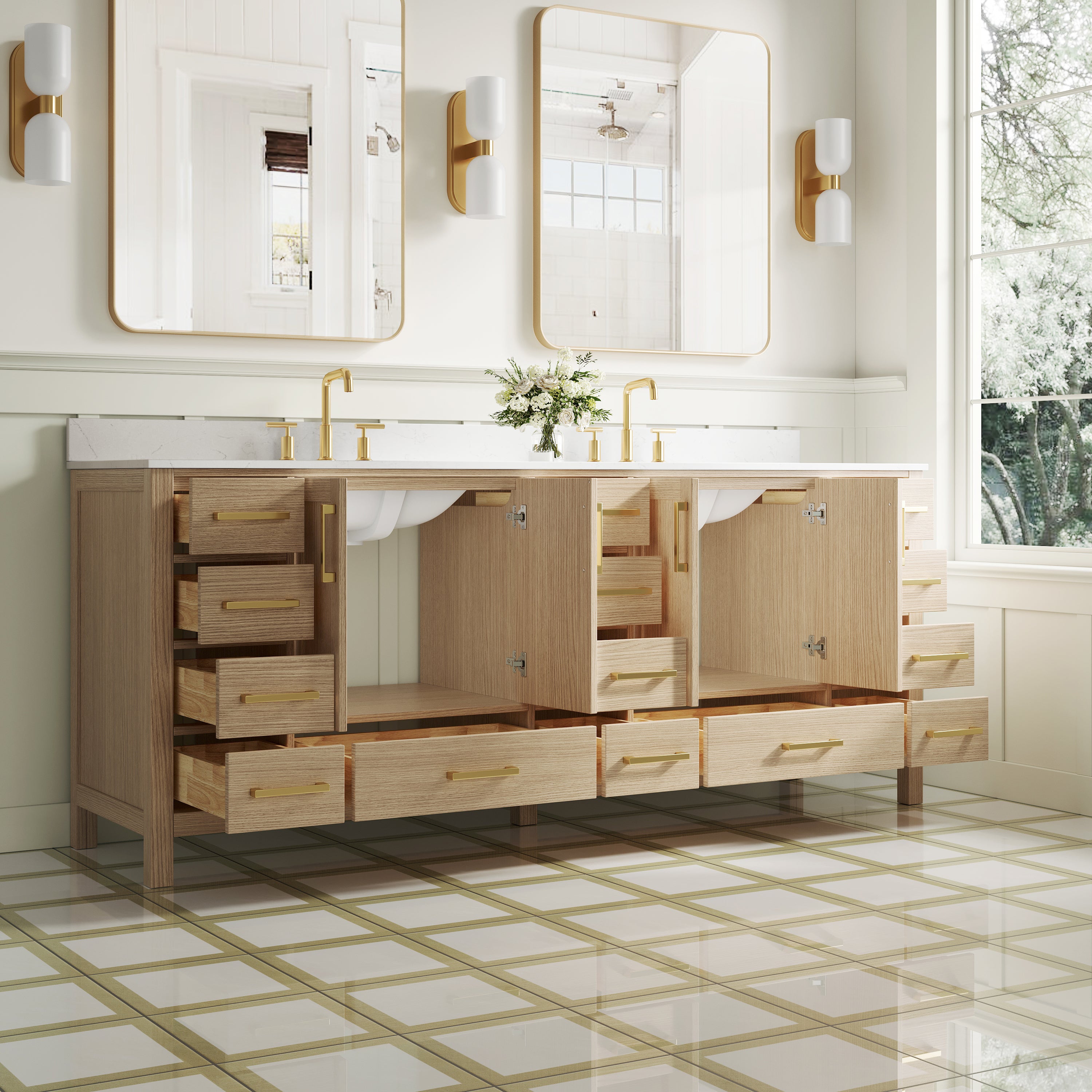 #Handle Color_Brushed Gold