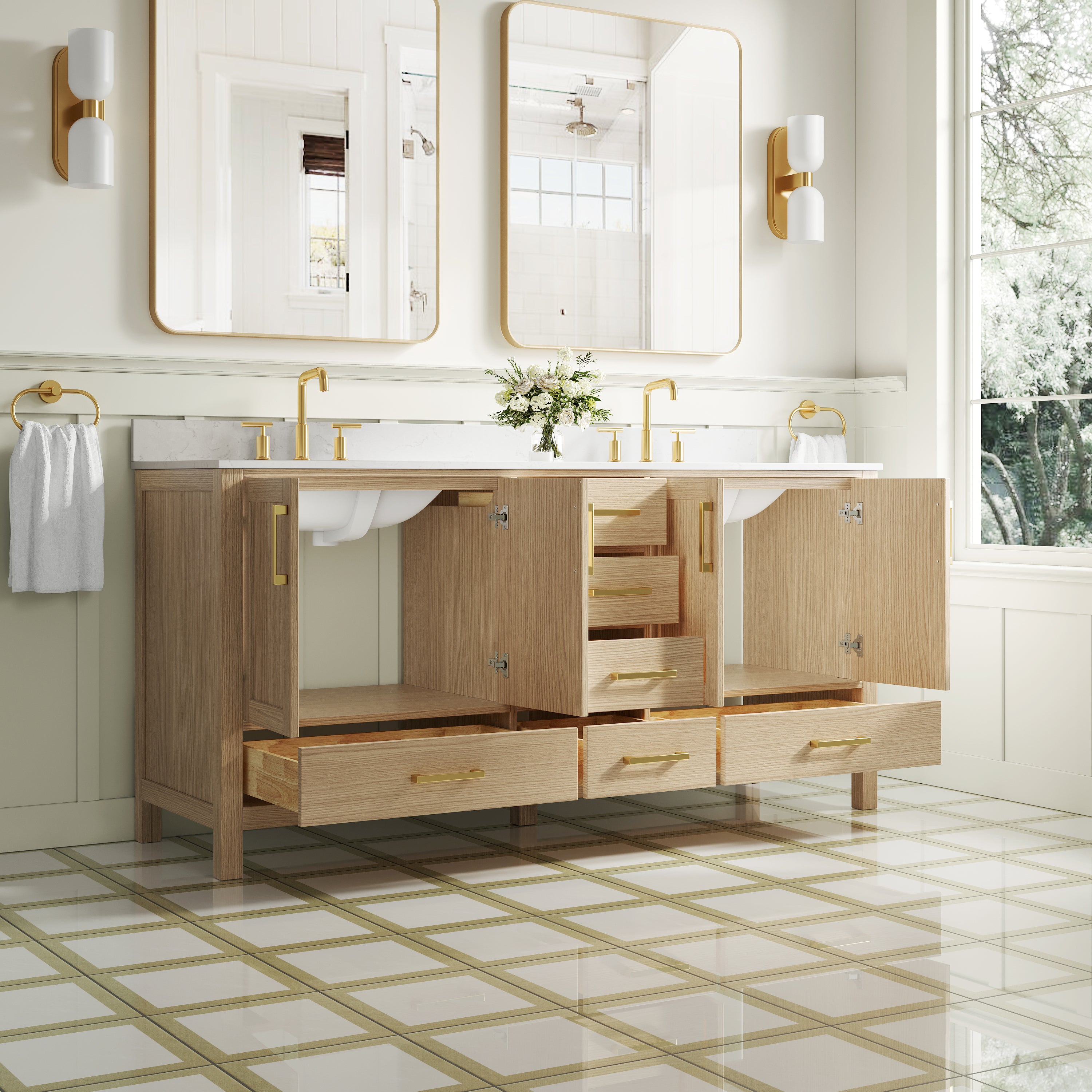 #Handle Color_Brushed Gold