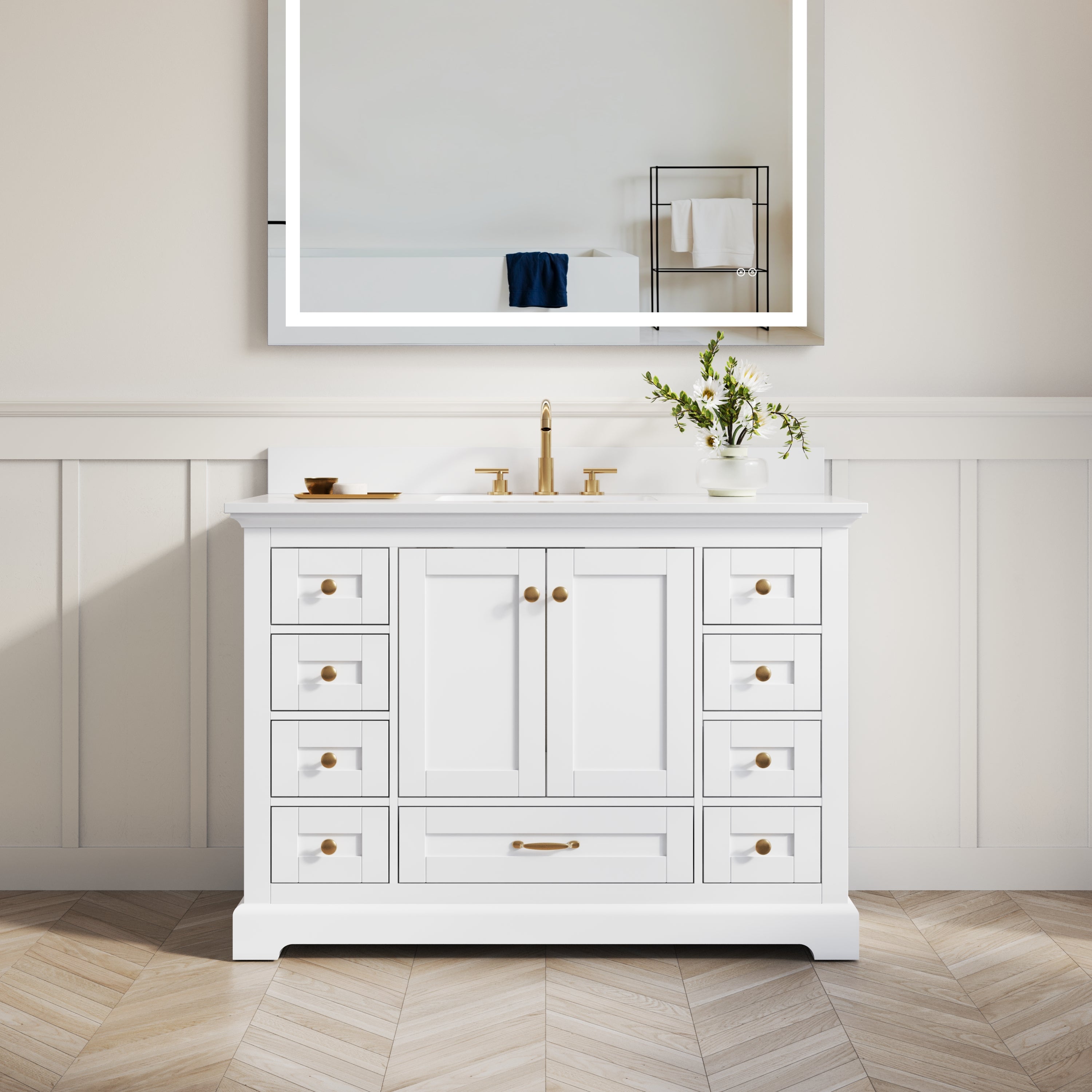 #Handle Color_Brushed Gold