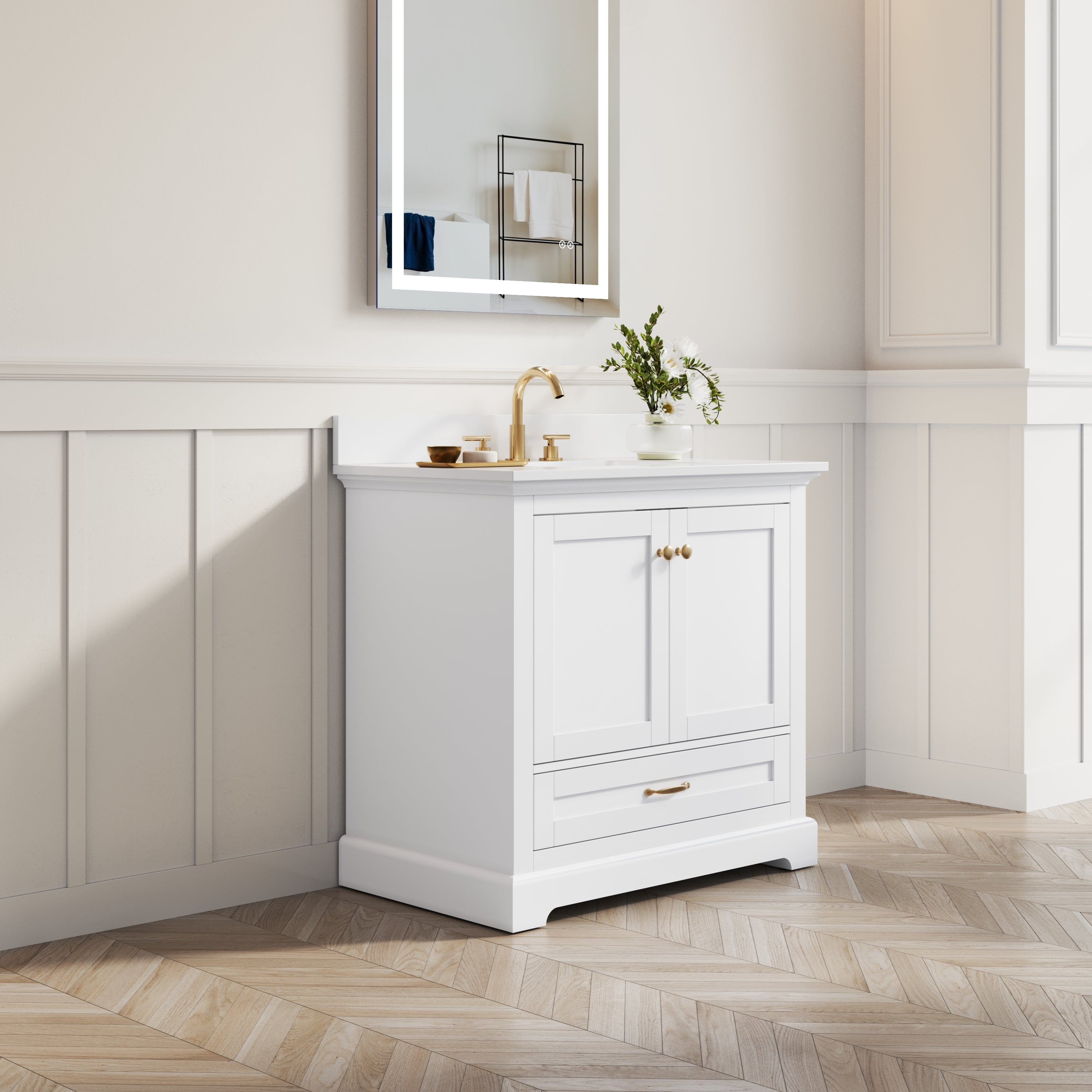 #Handle Color_Brushed Gold