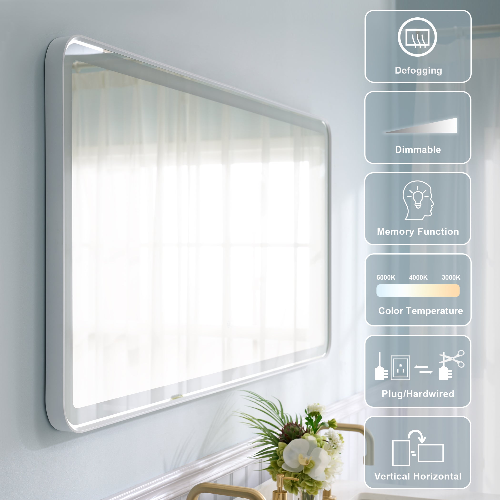 Bathroom Mirror Features