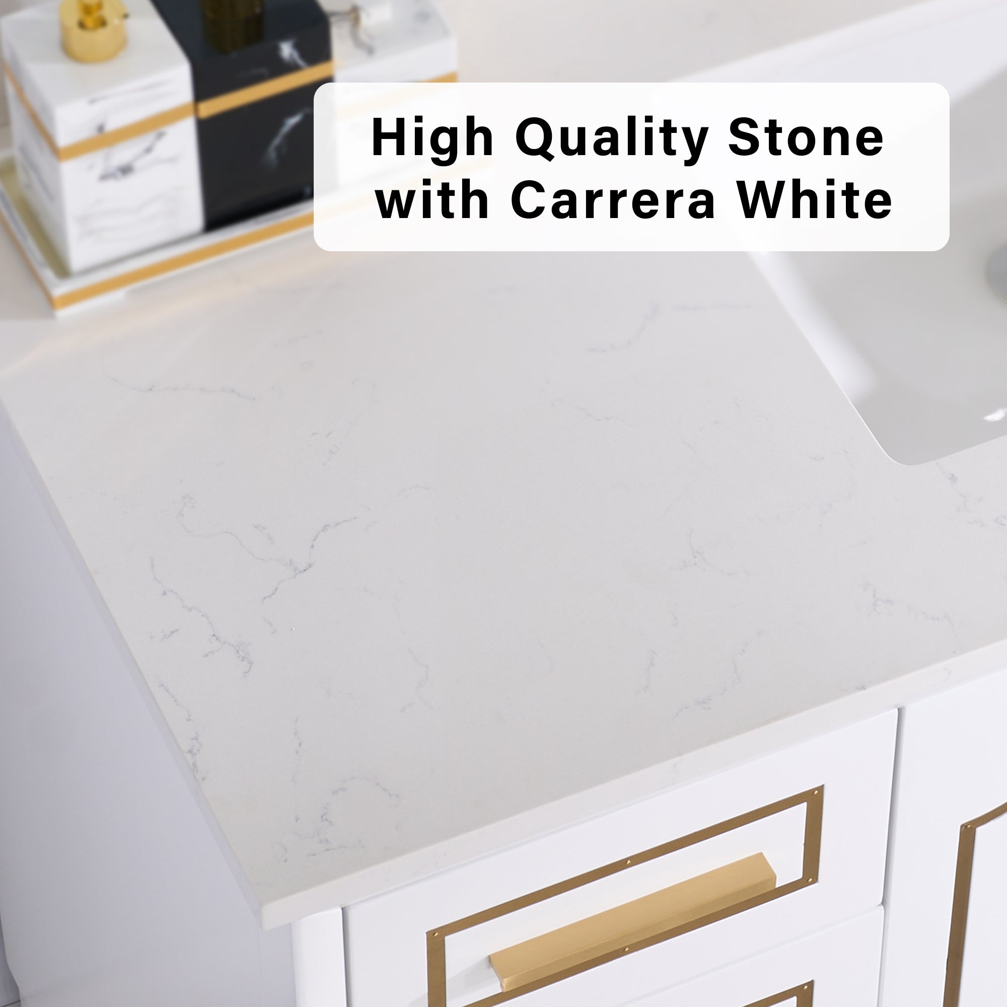 Marble Top Bathroom Vanity