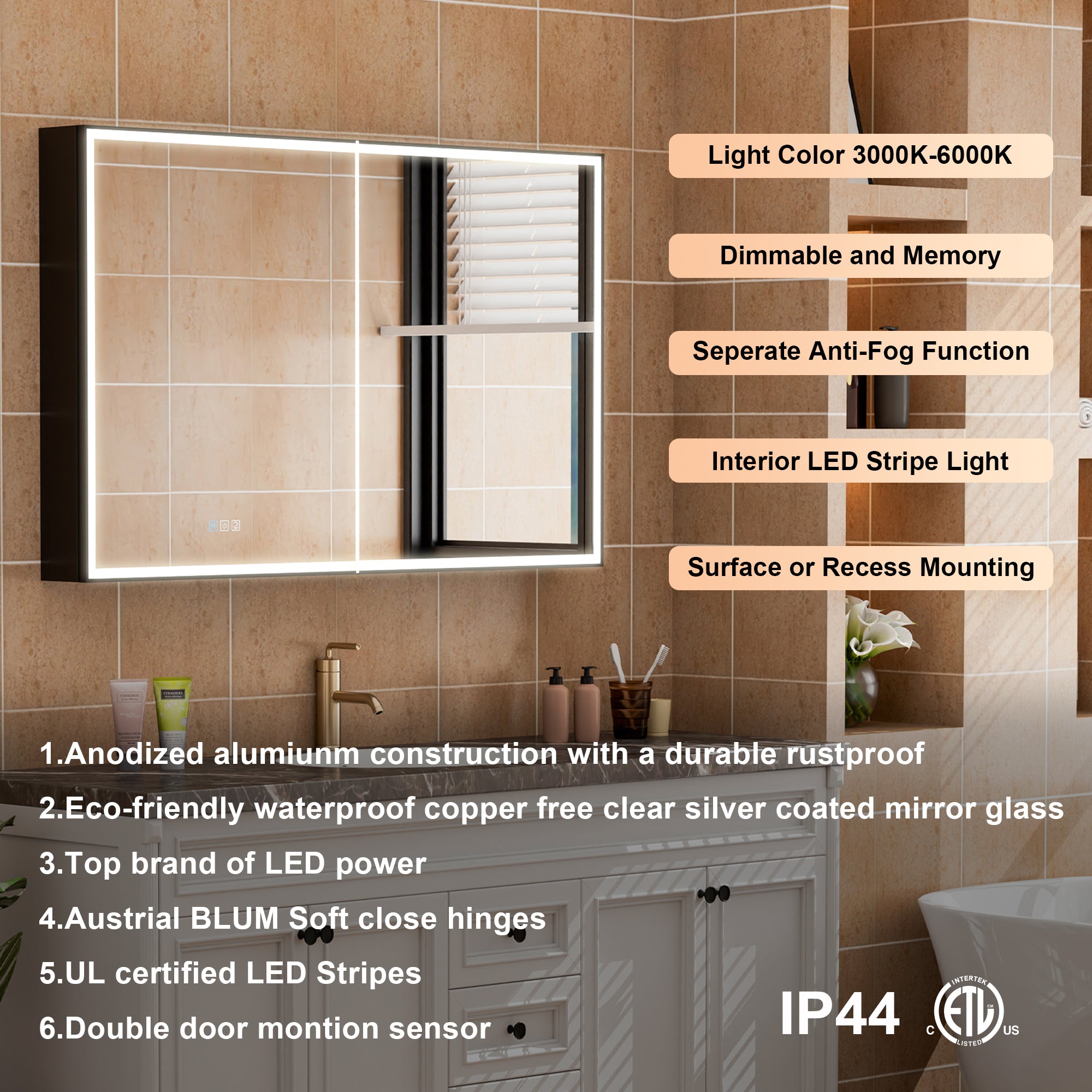 Medicine Cabinet Features