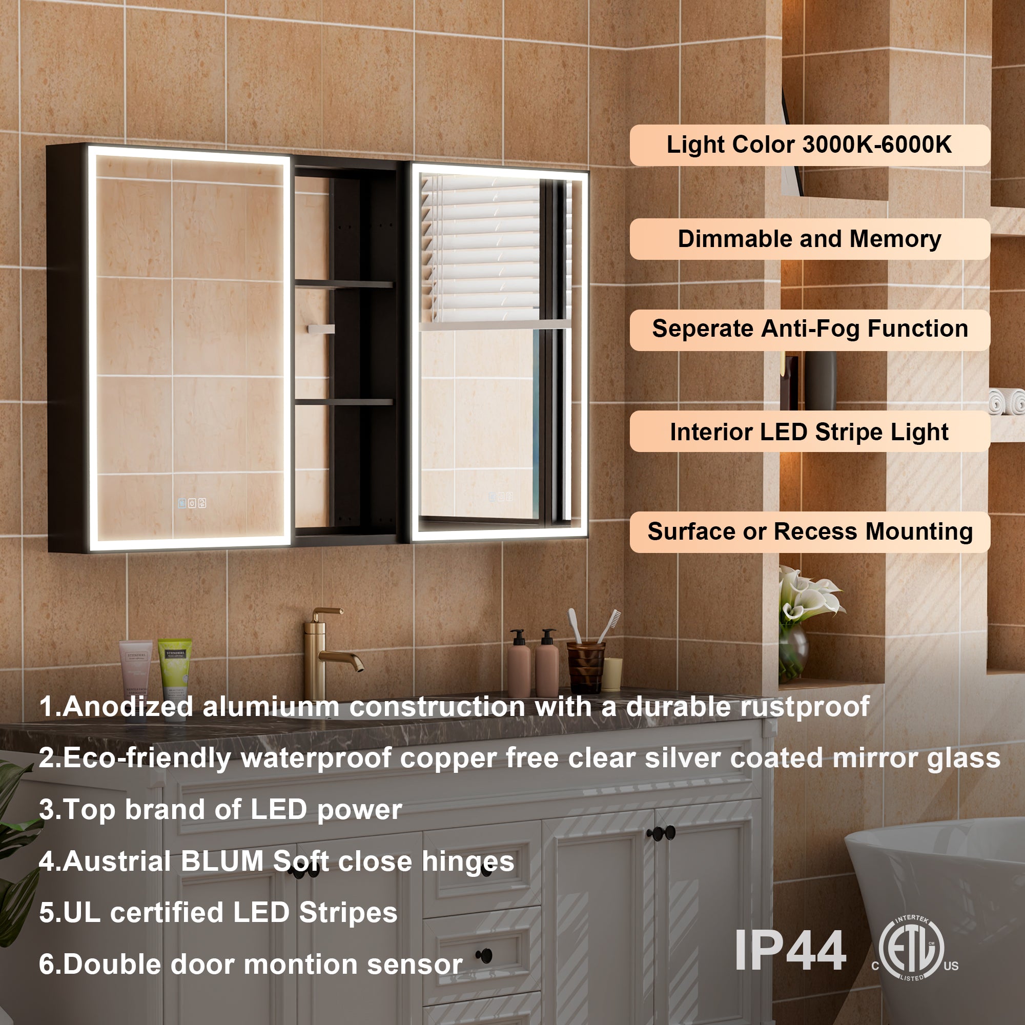 Medicine Cabinets with Mirror