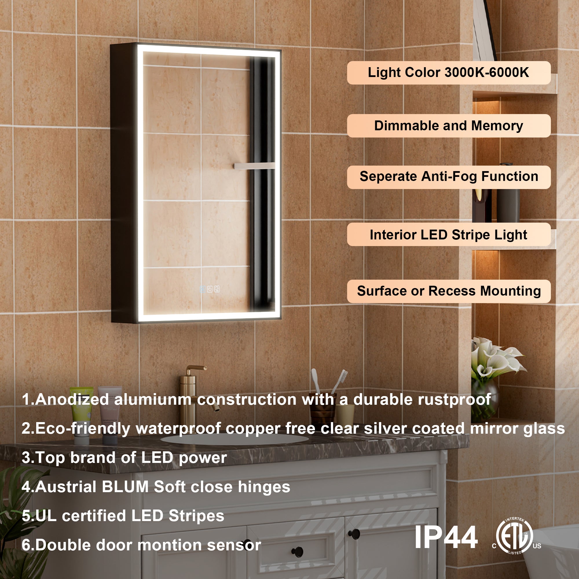 LED Medicine Cabinet