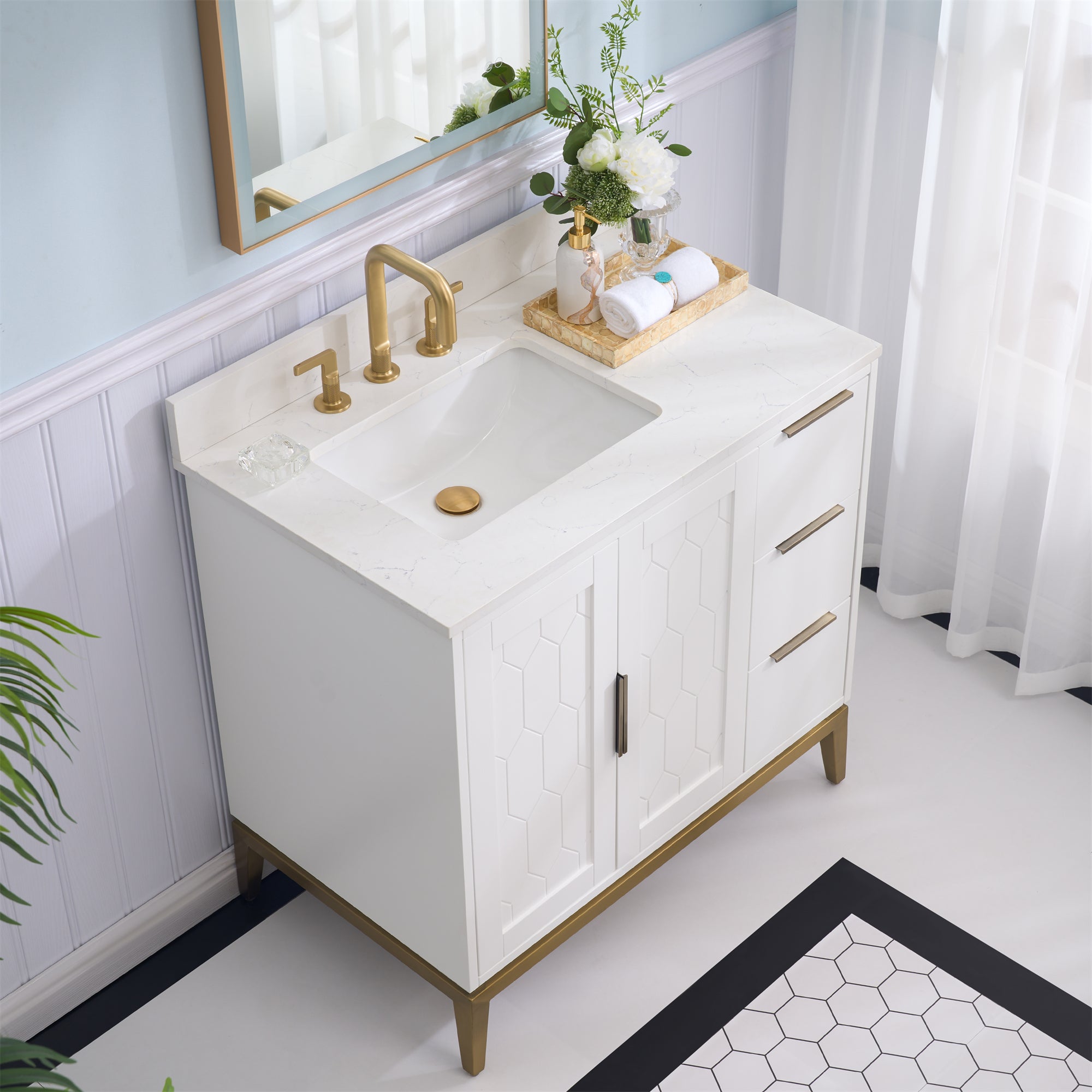 Marble Bathroom Vanity