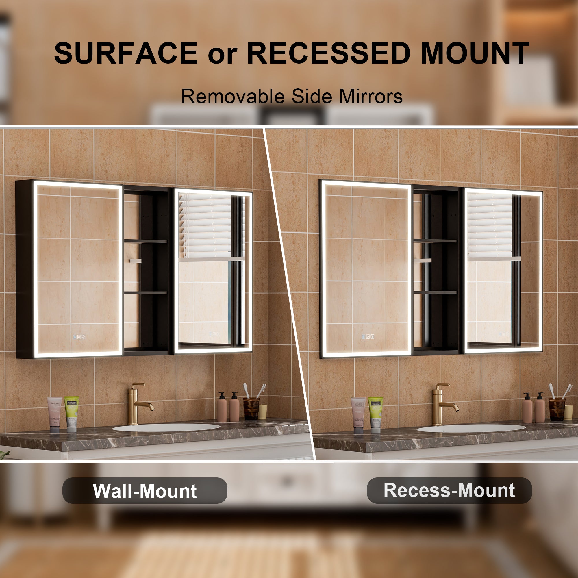 Mirrored Medicine Cabinet