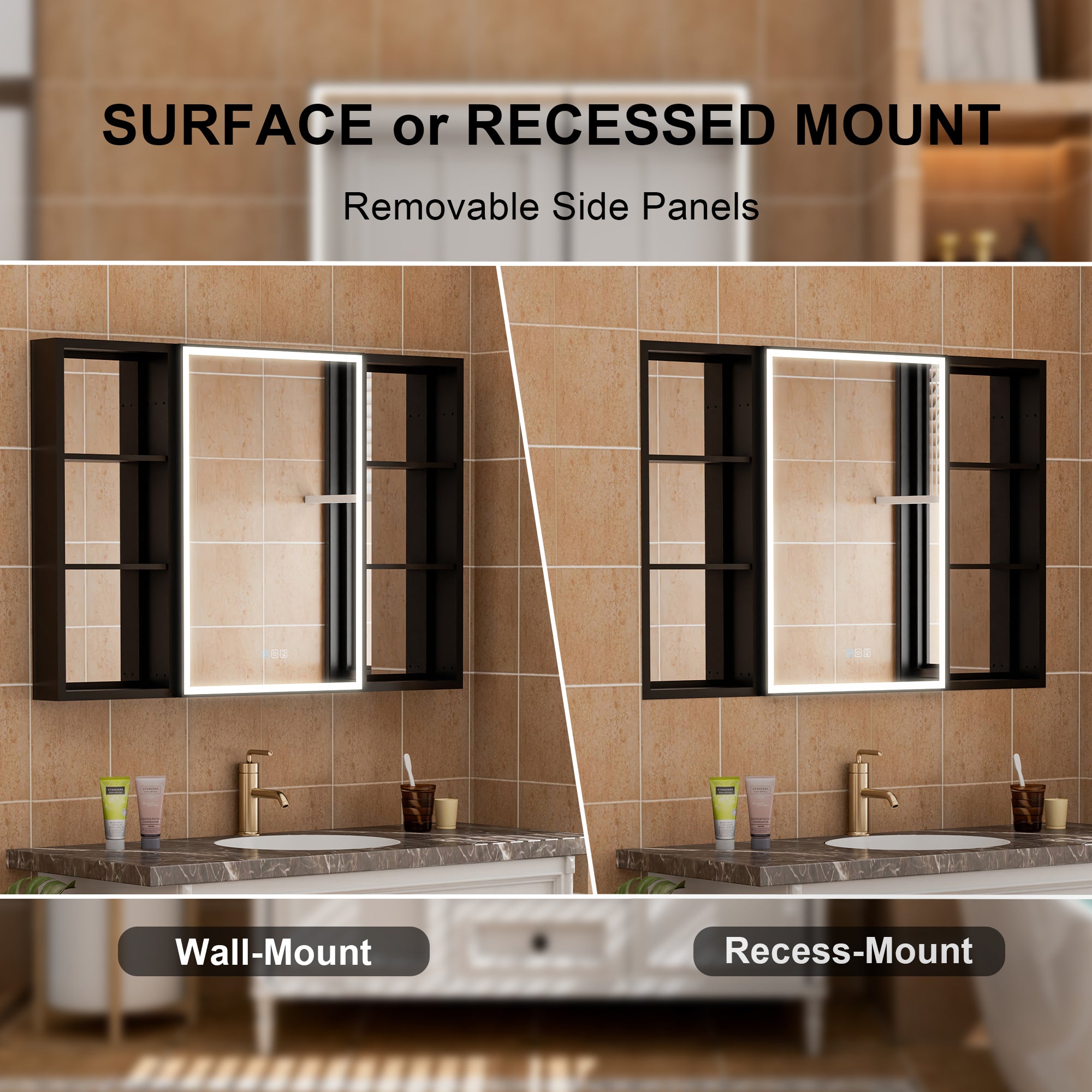 Mirrored Medicine Cabinet