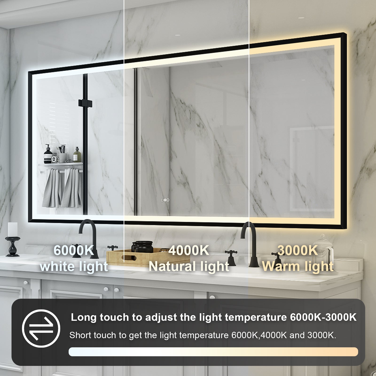 Bathroom Lighted Mirror