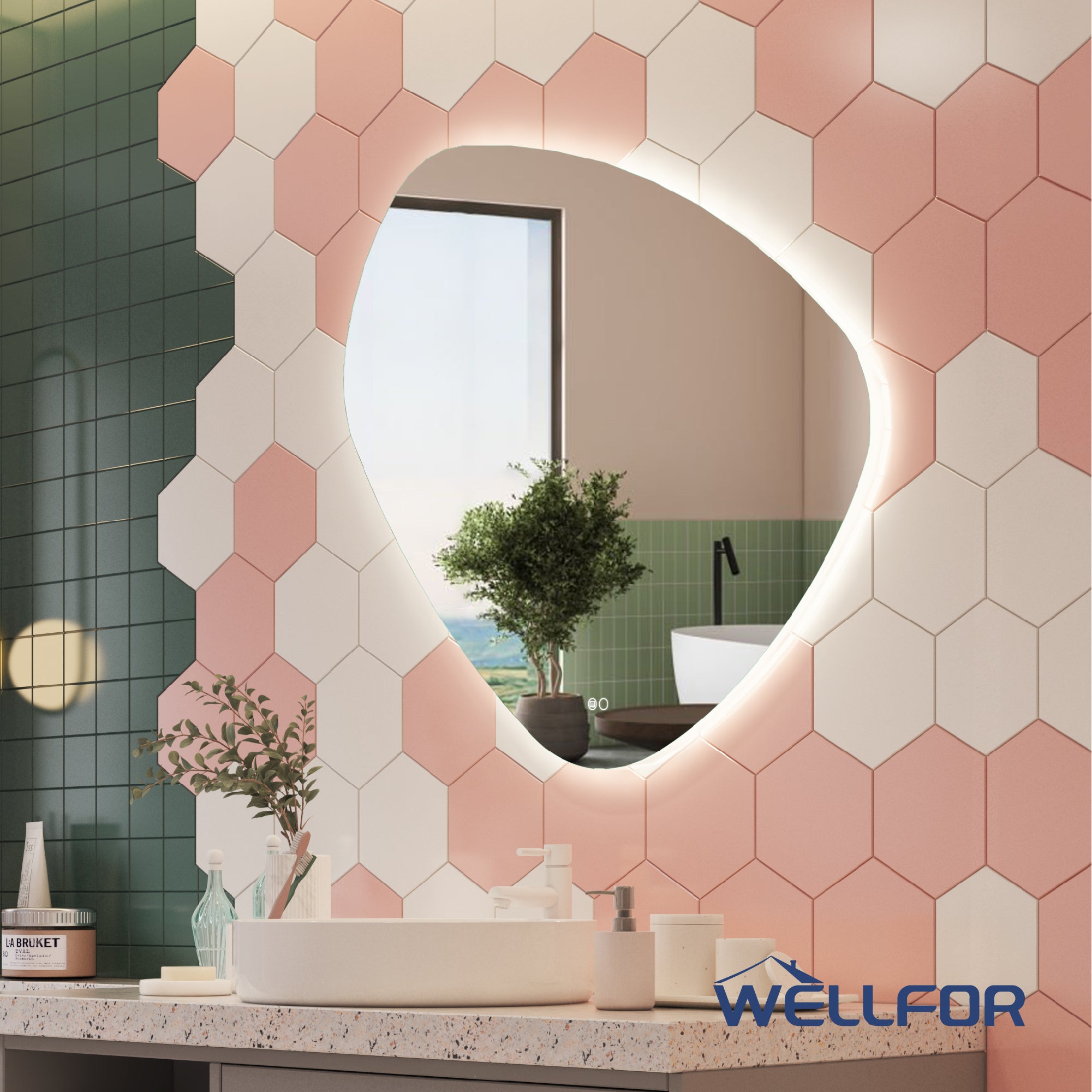 Arched Bathroom Mirror