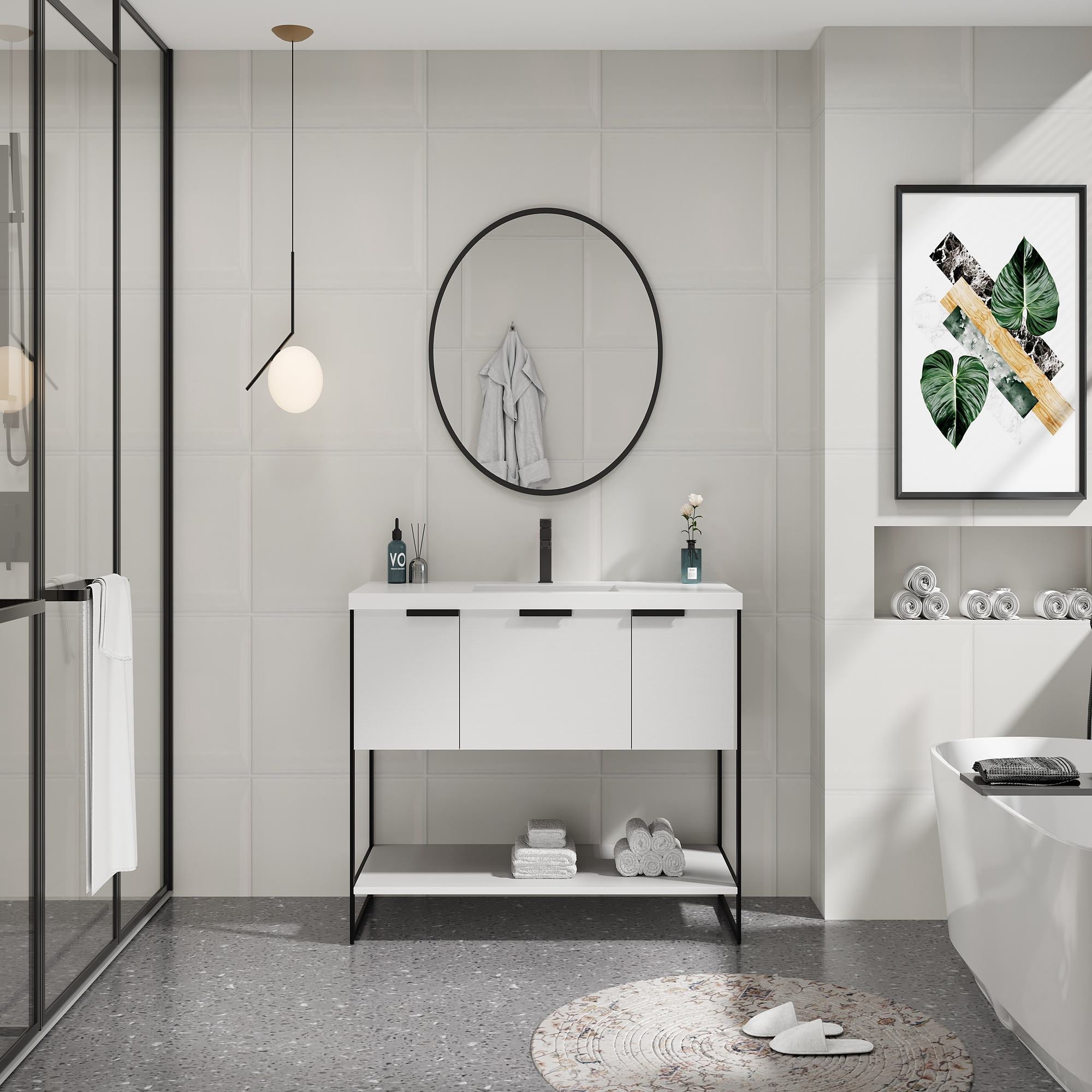 #Color_White Straight Grain