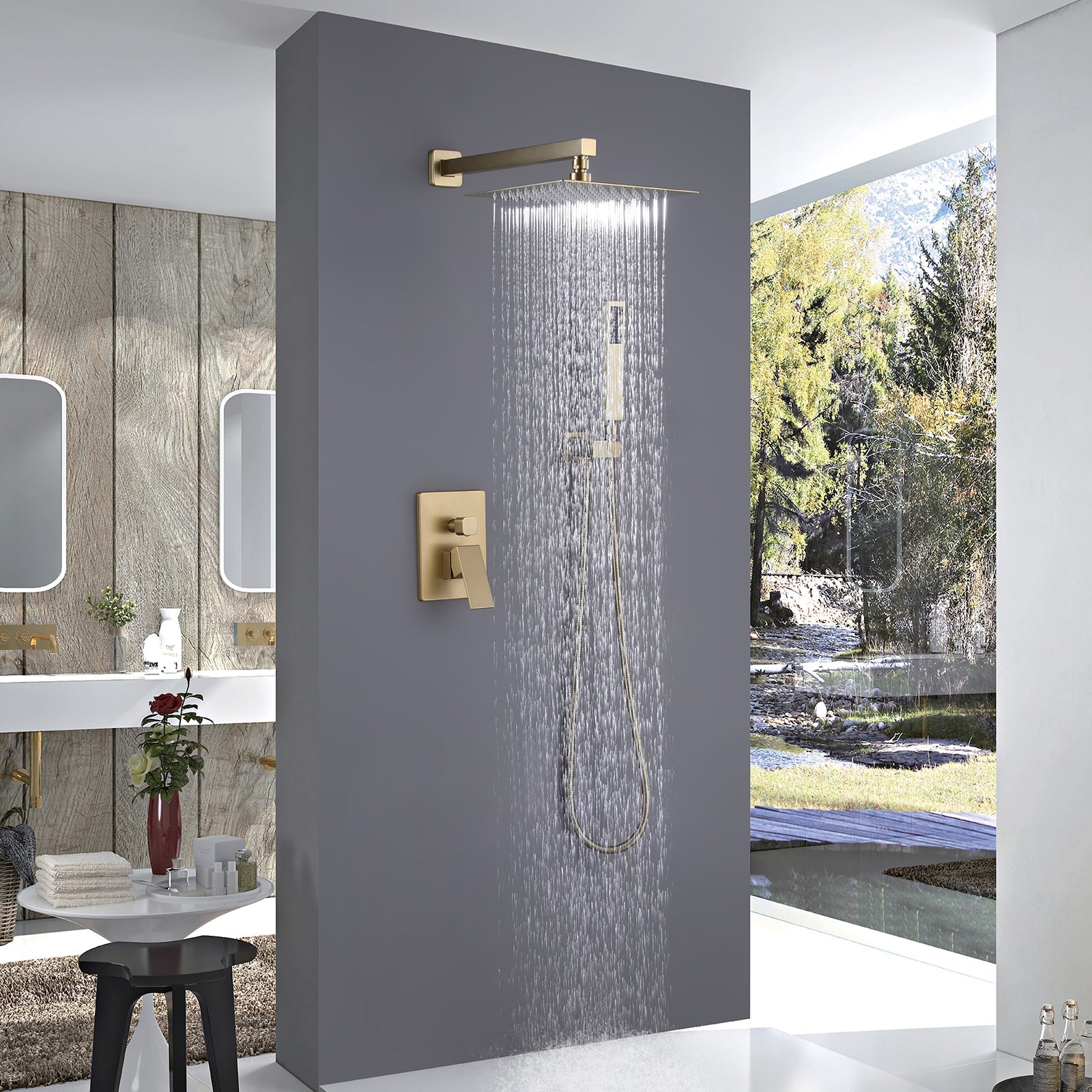 rain shower system