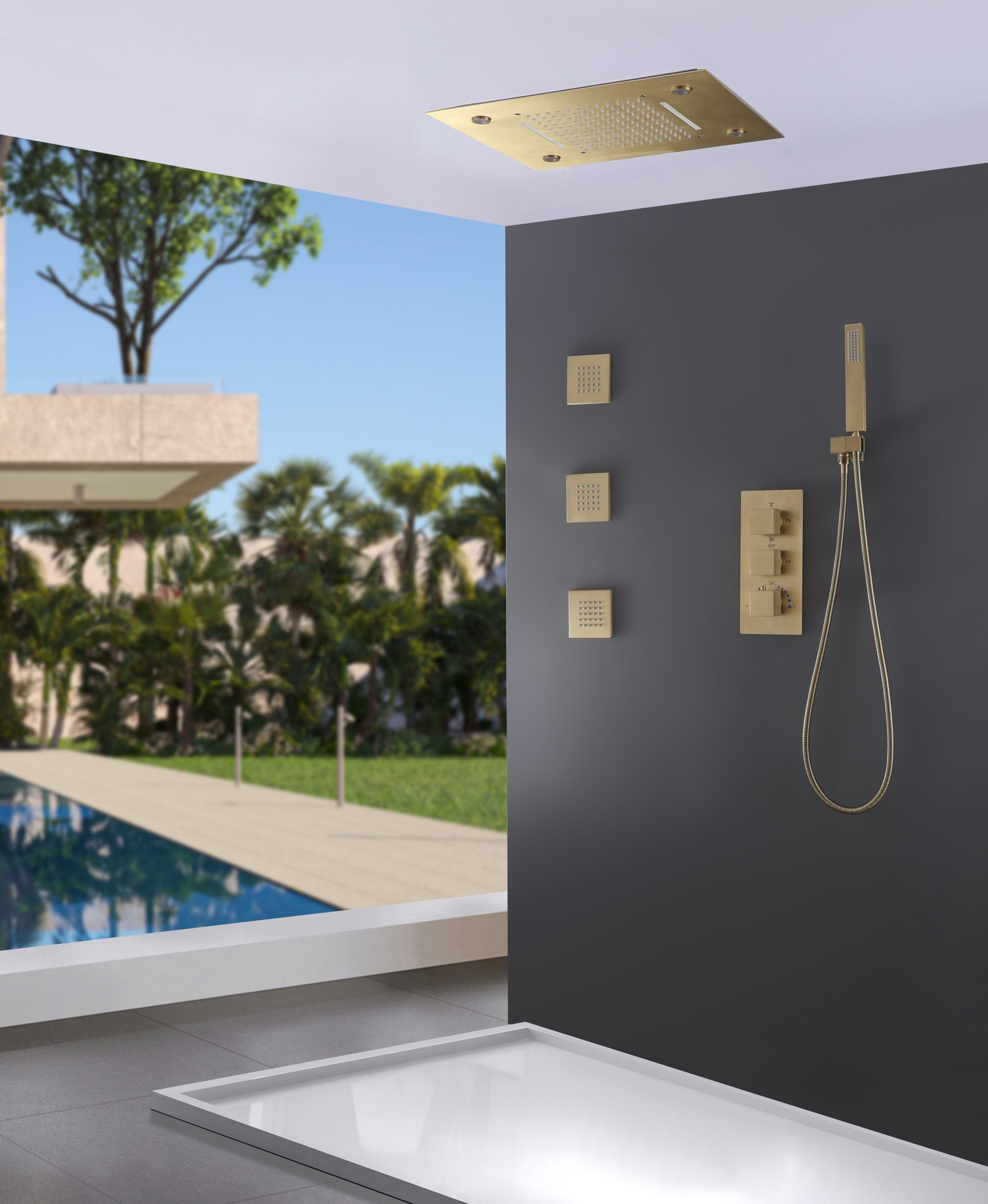 handheld shower system