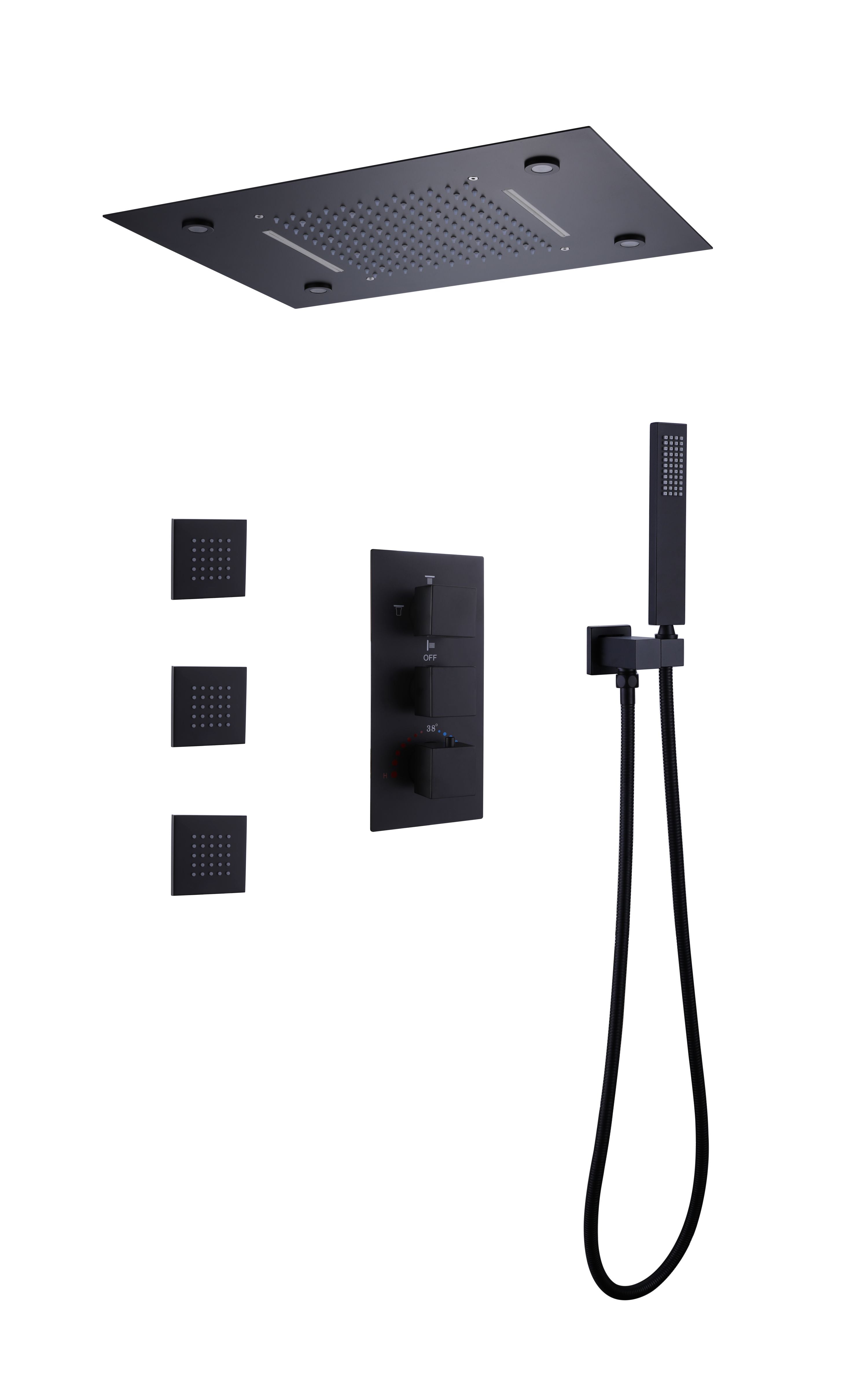 luxury shower system
