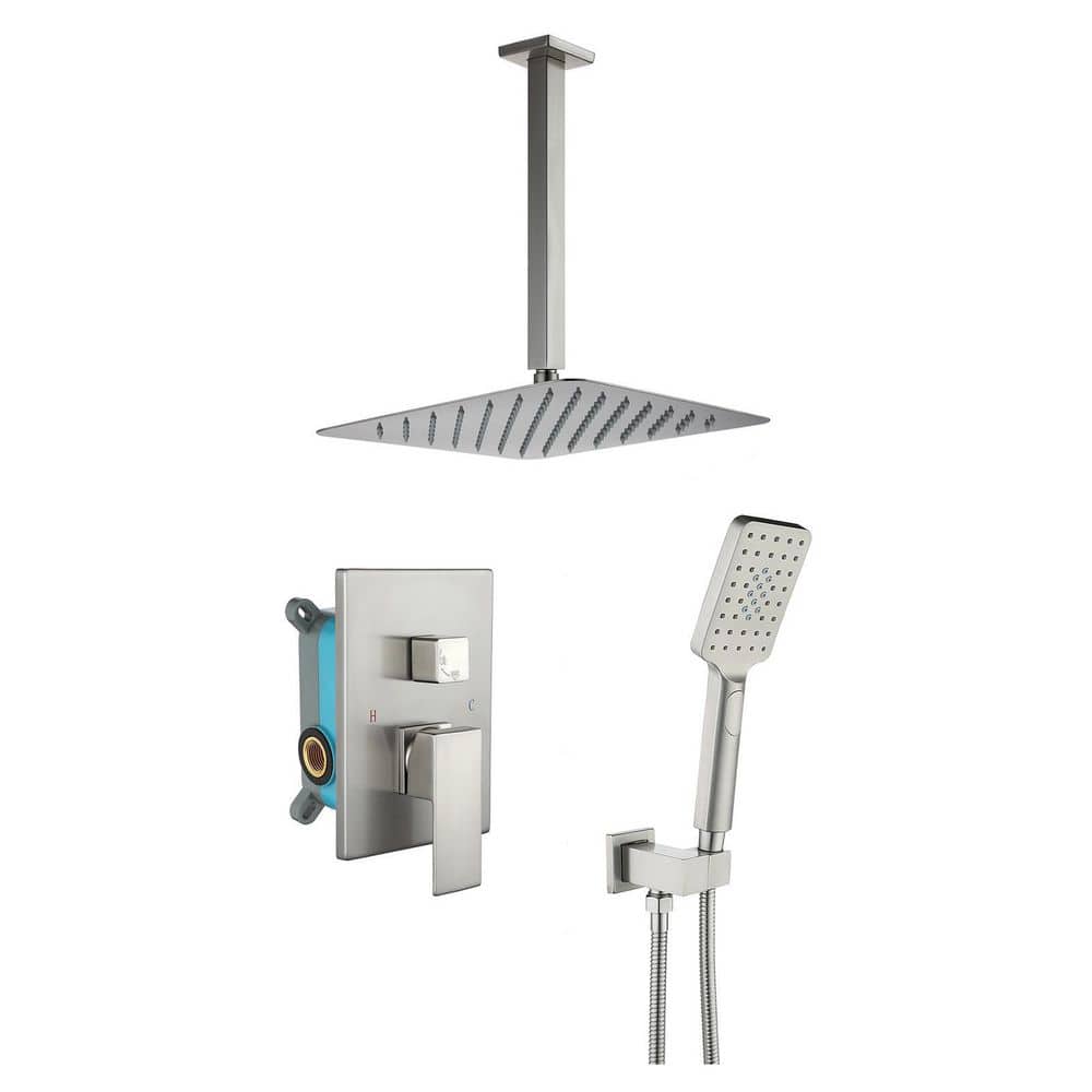 rain shower system with handheld