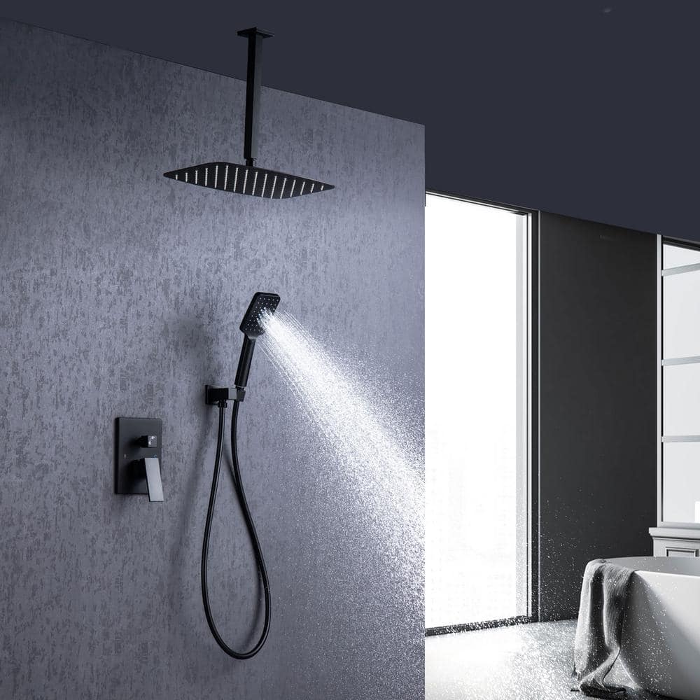 shower systems with rain shower and handheld
