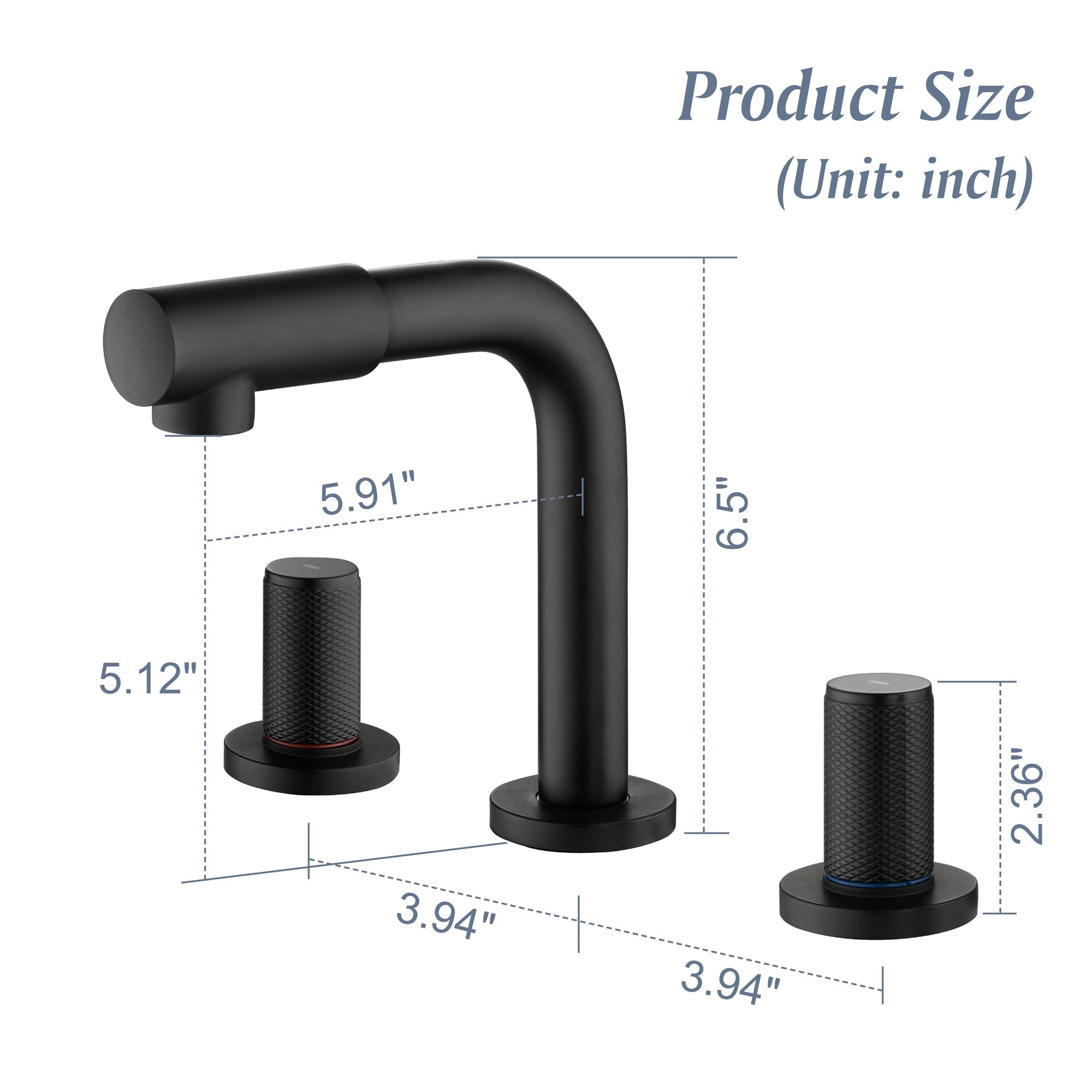 black faucets for the bathroom
