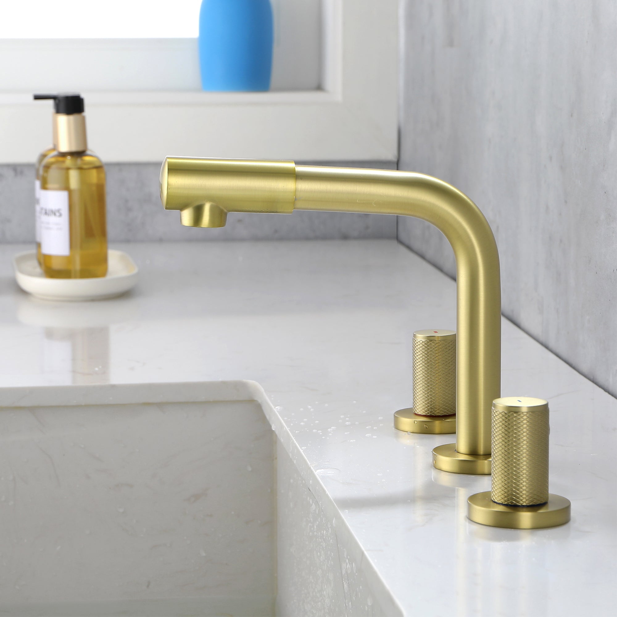 brushed nickel bathroom faucet
