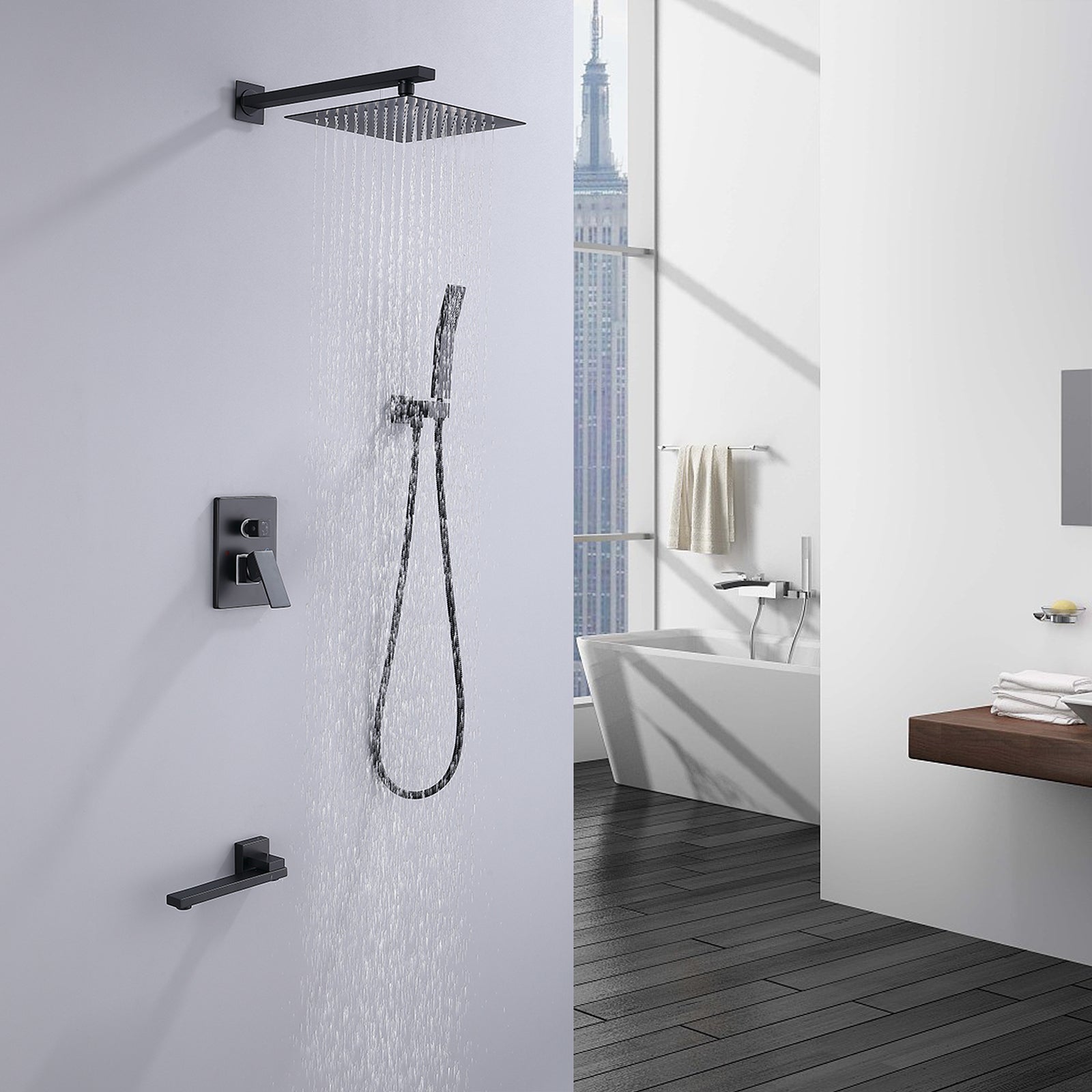 rain shower system