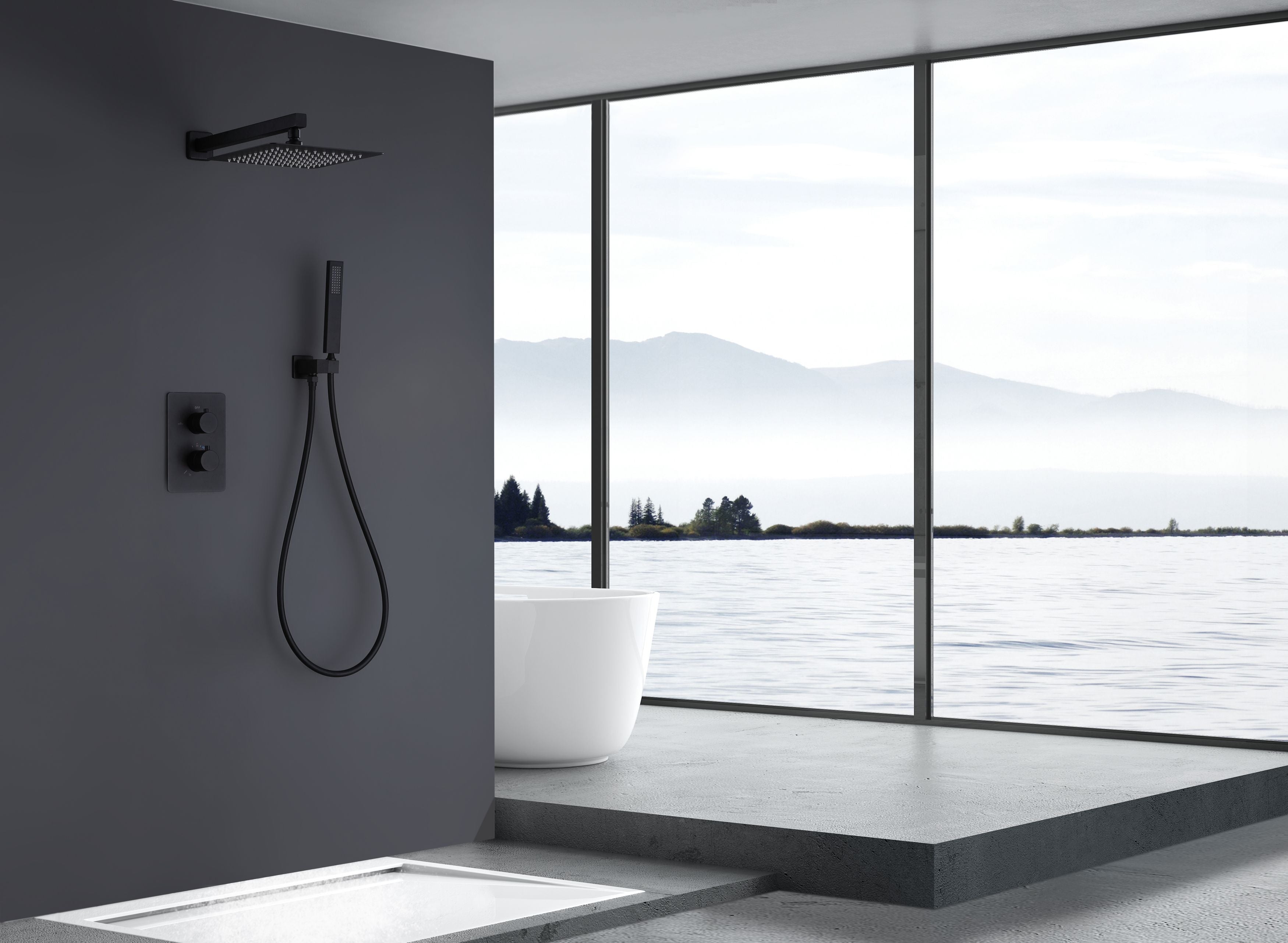 shower head that increases water pressure