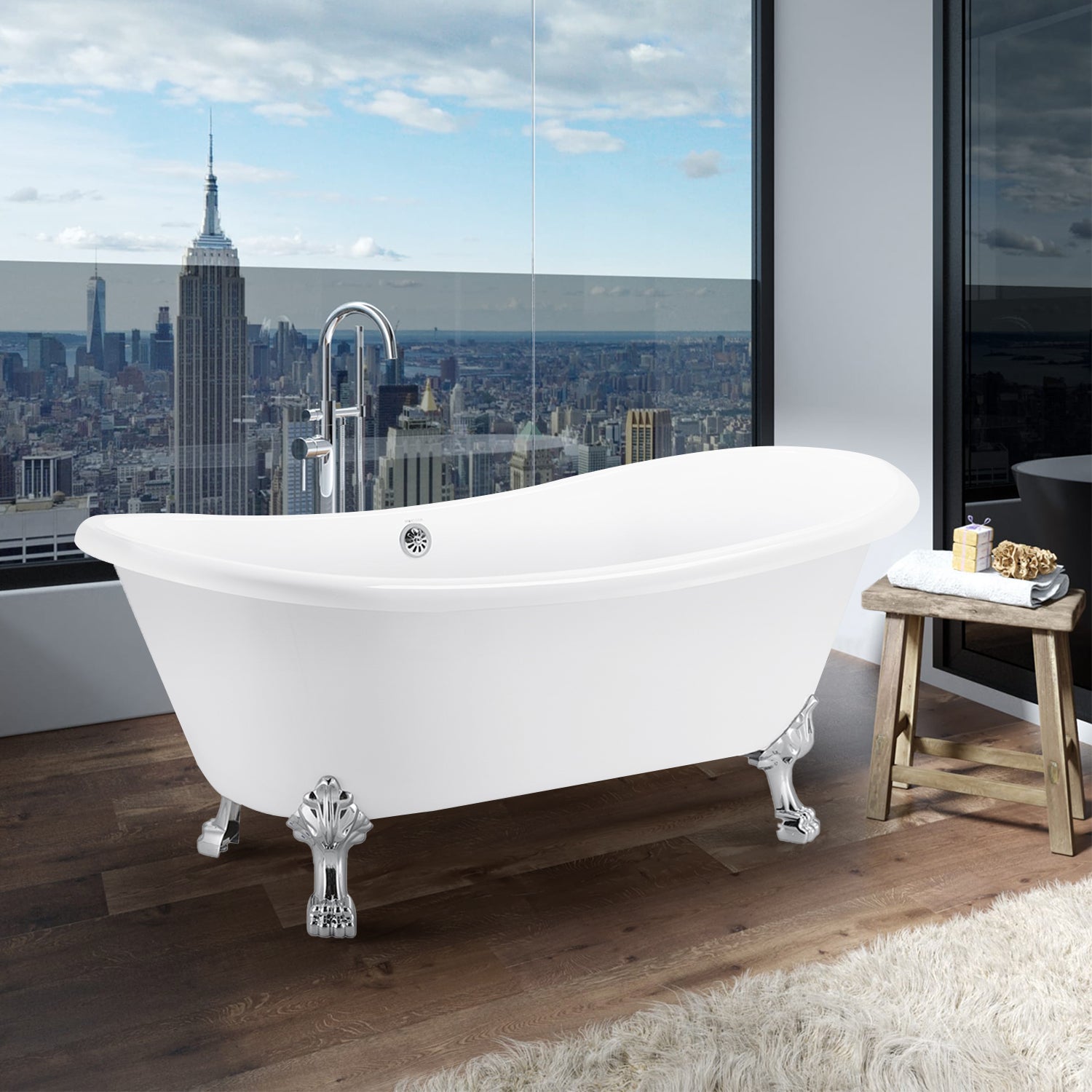 large bath tub