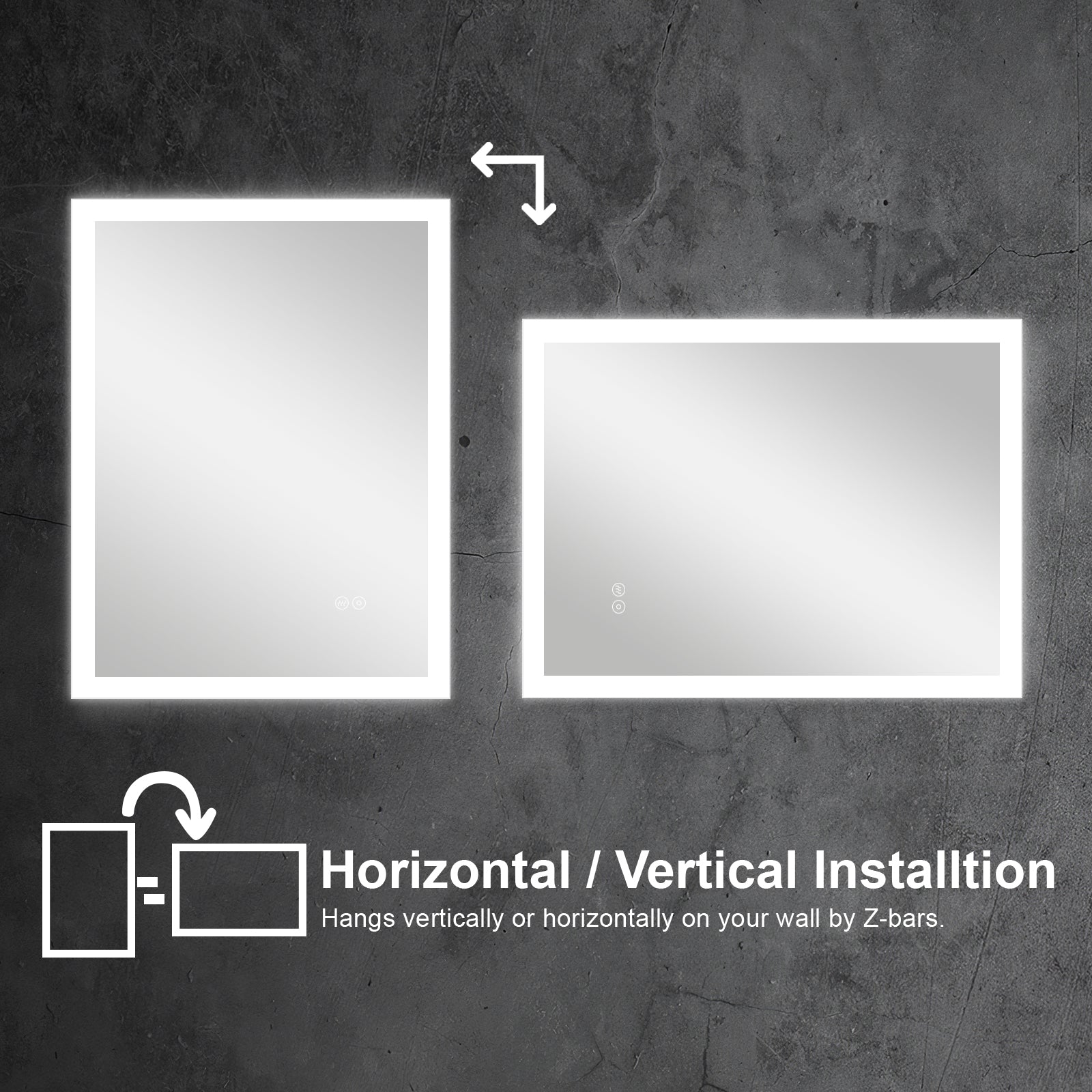 Bathroom Lighted Mirror