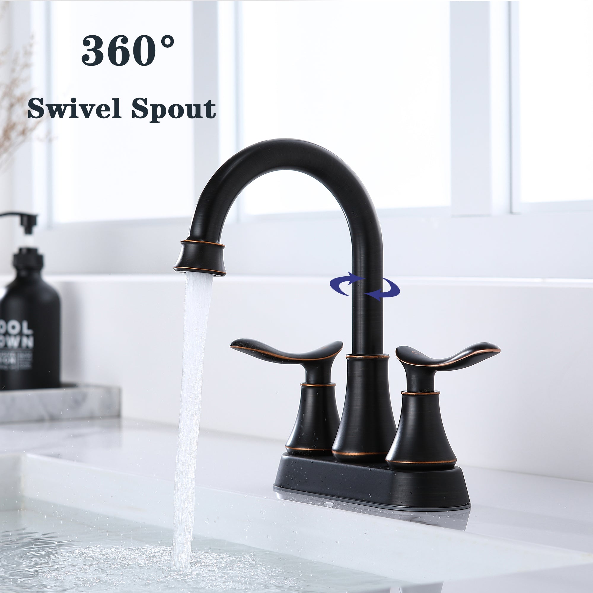 wall mounted bathroom faucet