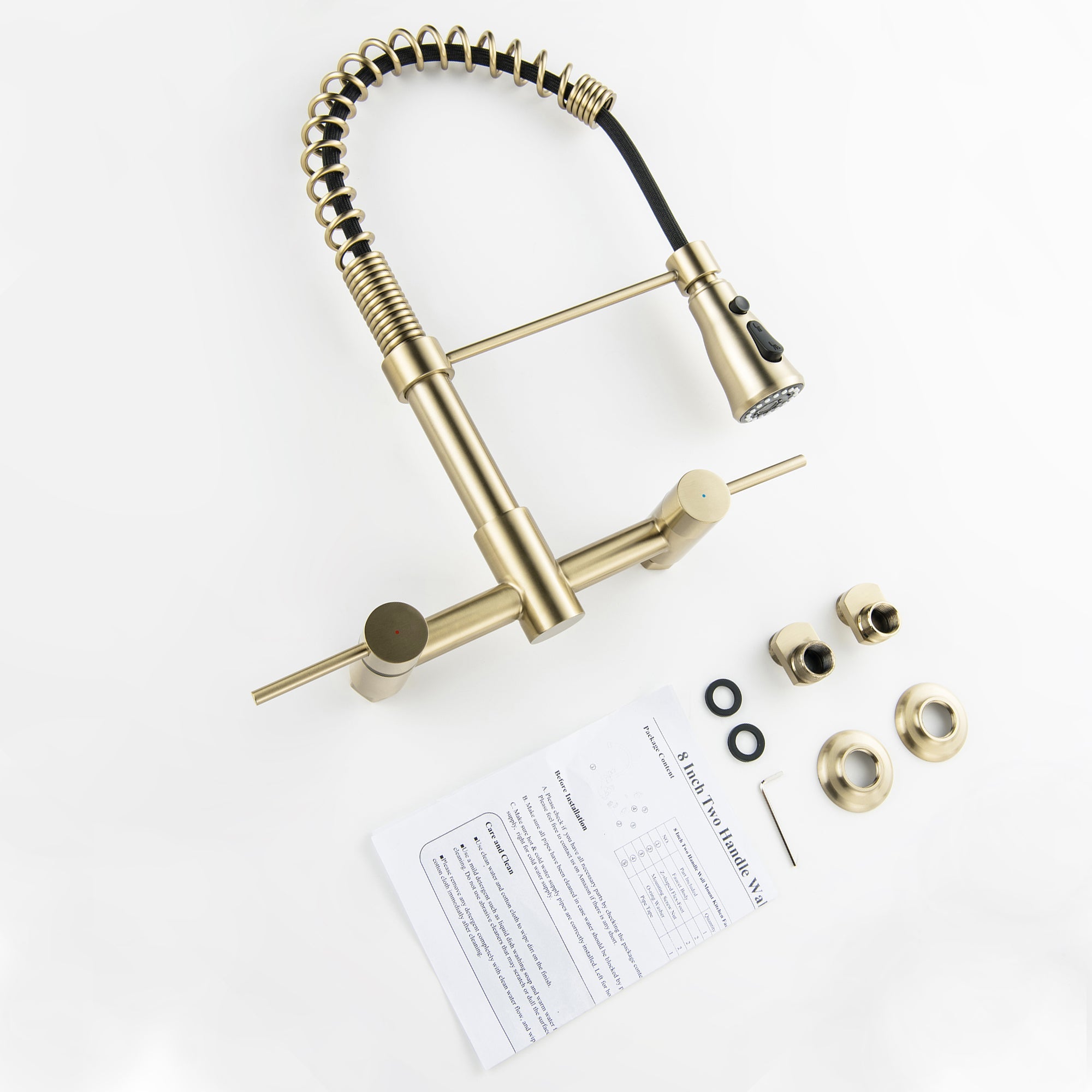 Spring Kitchen Sink Faucet