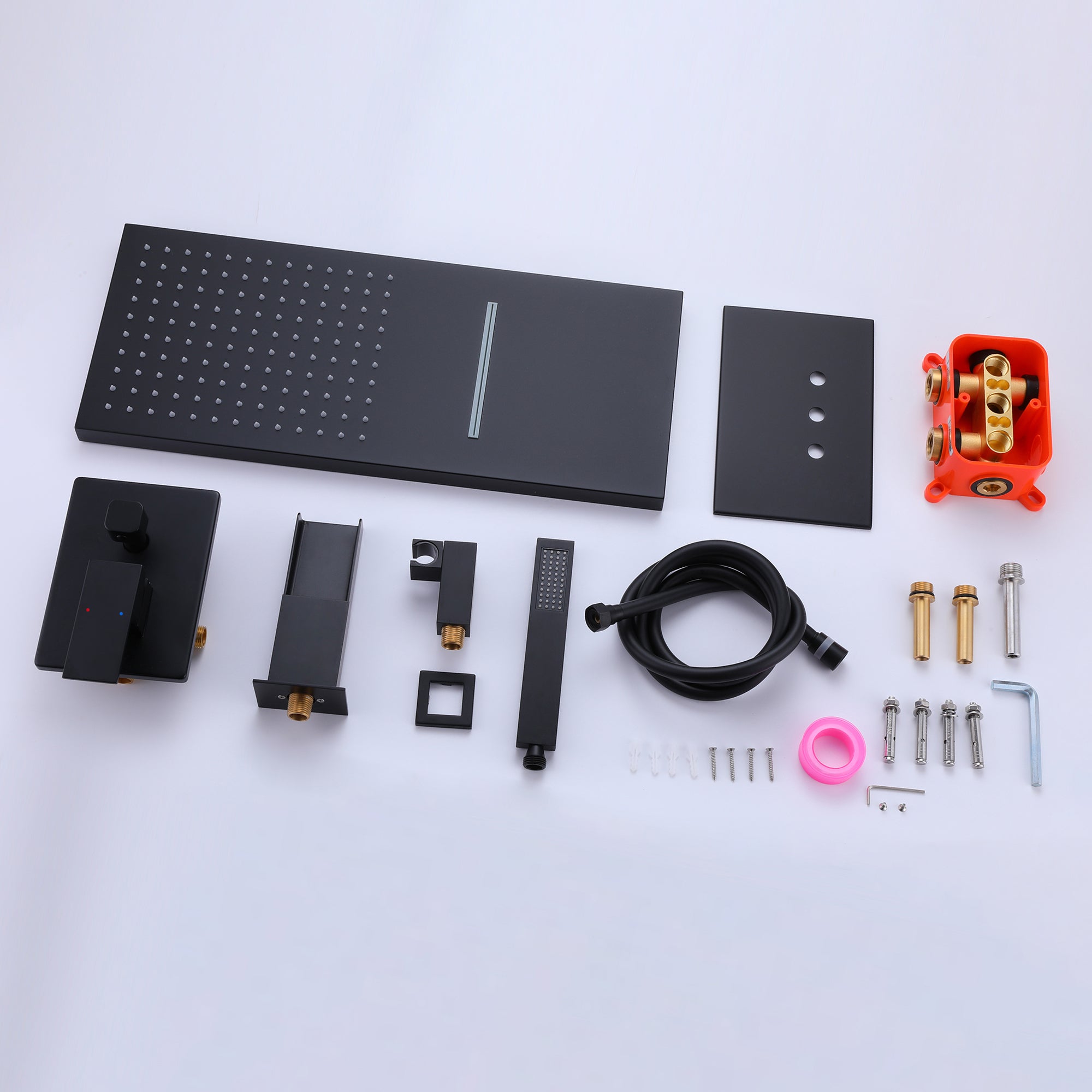 rainfall shower system